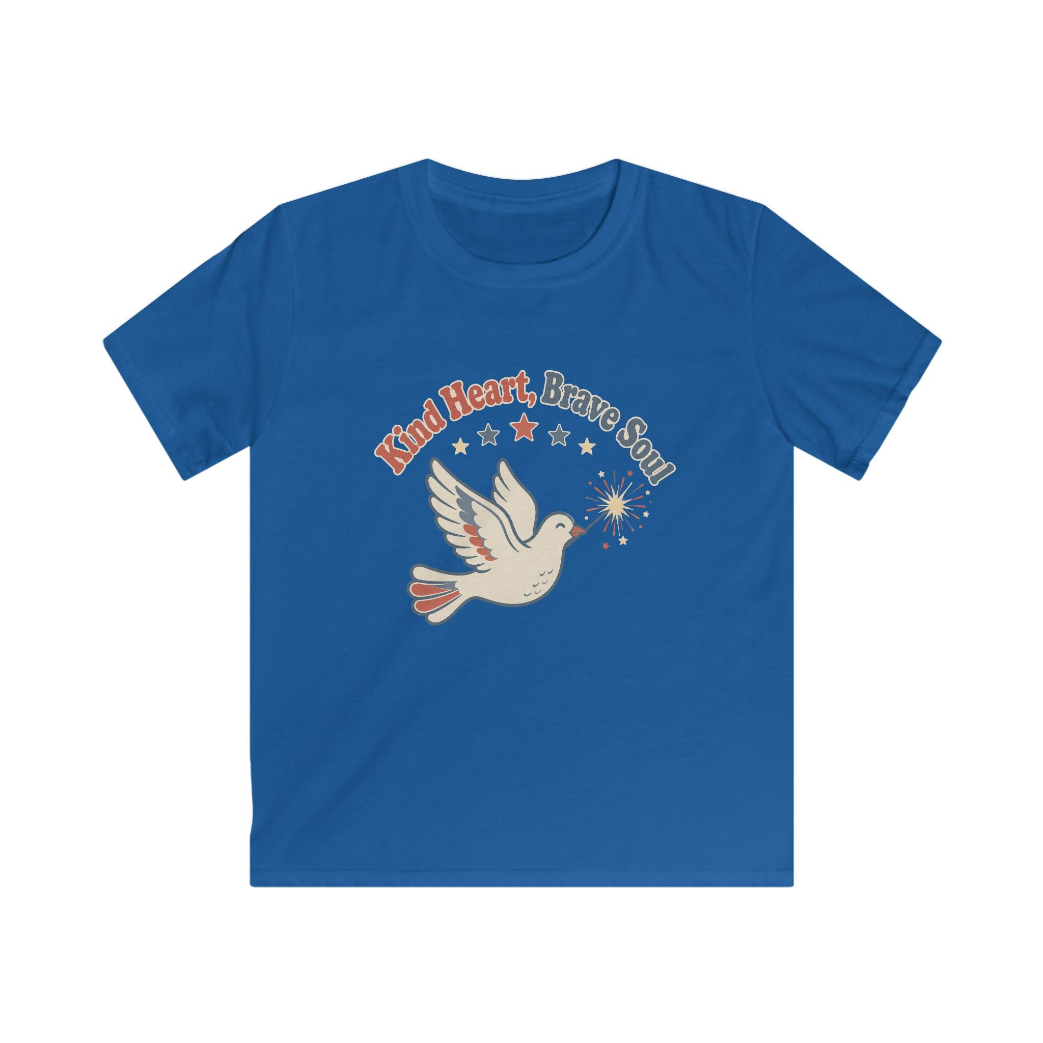 USA Kind Heart, Brave Soul - Kids Tee