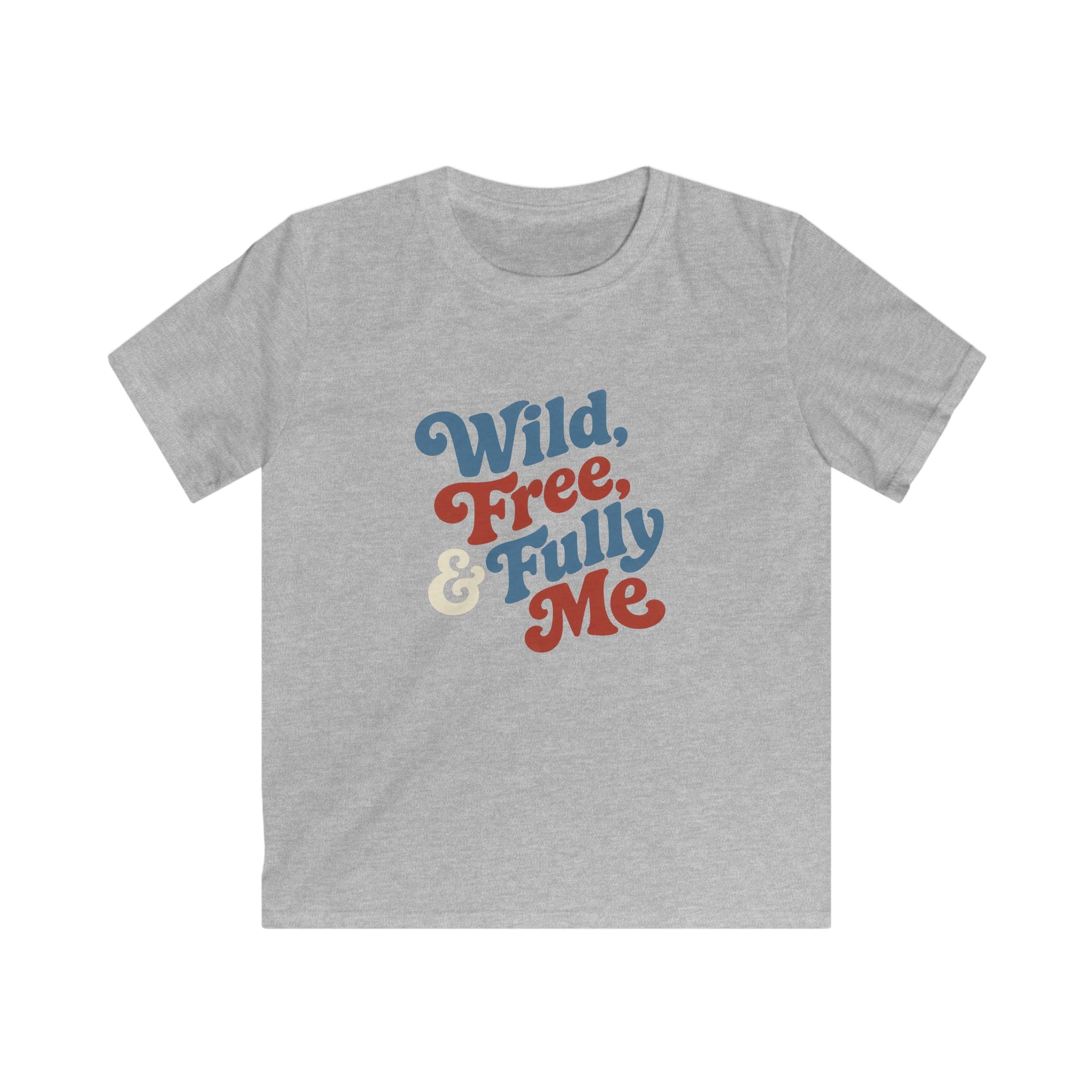 USA Wild, Free, & Fully Me - Kids Tee