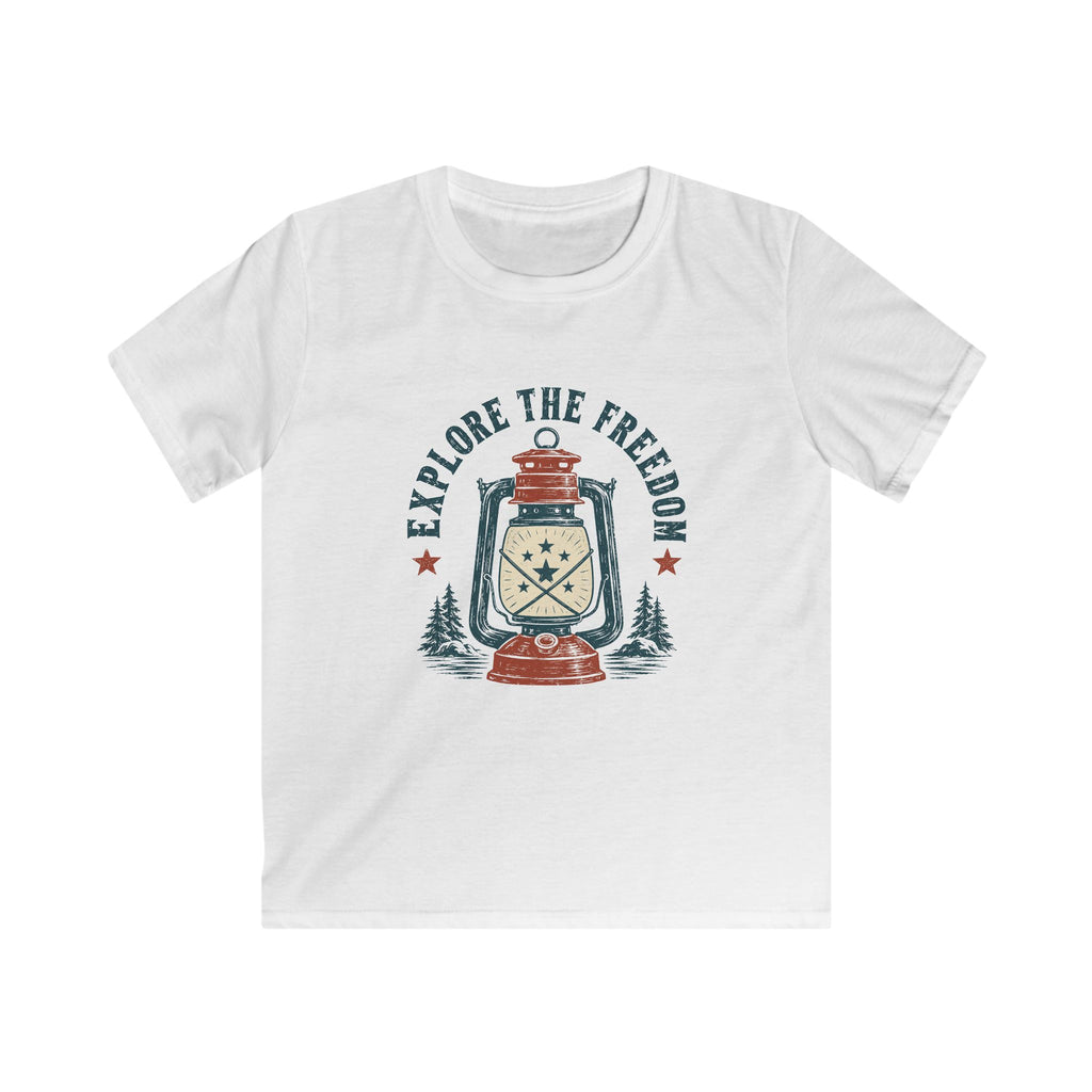 USA Explore The Freedom - Kids Tee