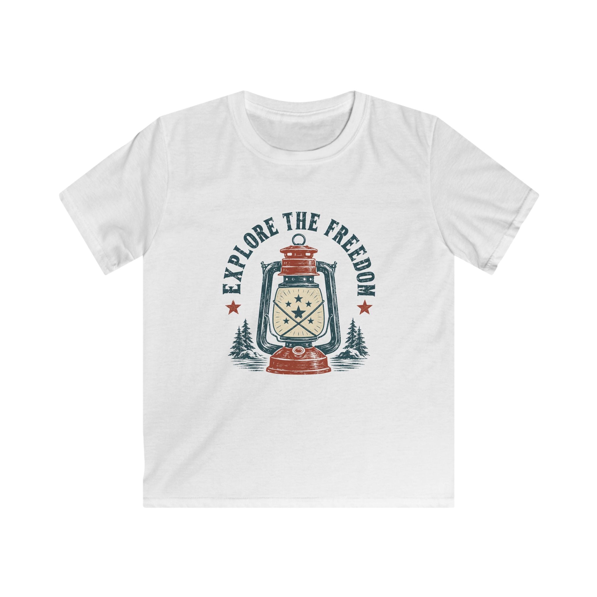 USA Explore The Freedom - Kids Tee