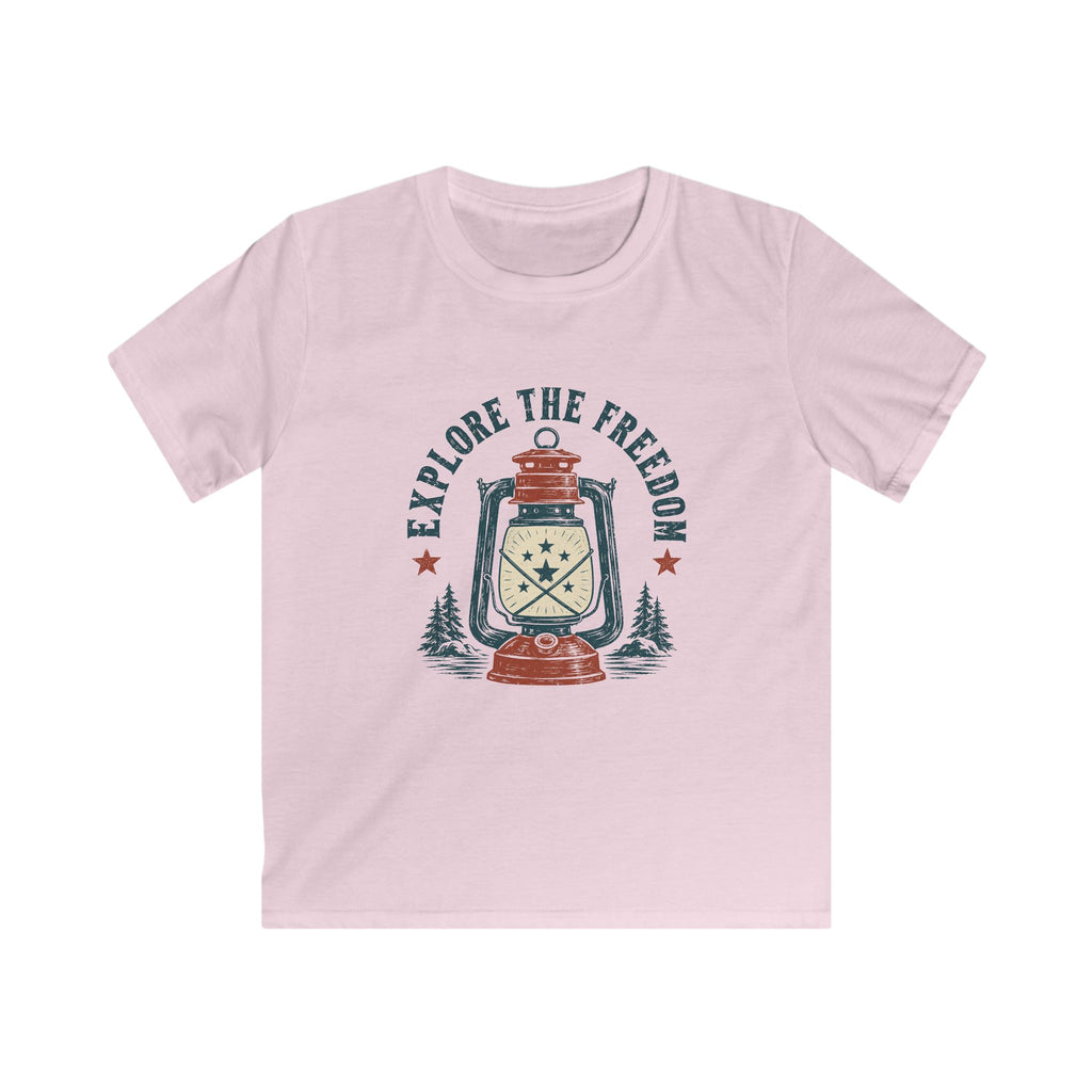 USA Explore The Freedom - Kids Tee