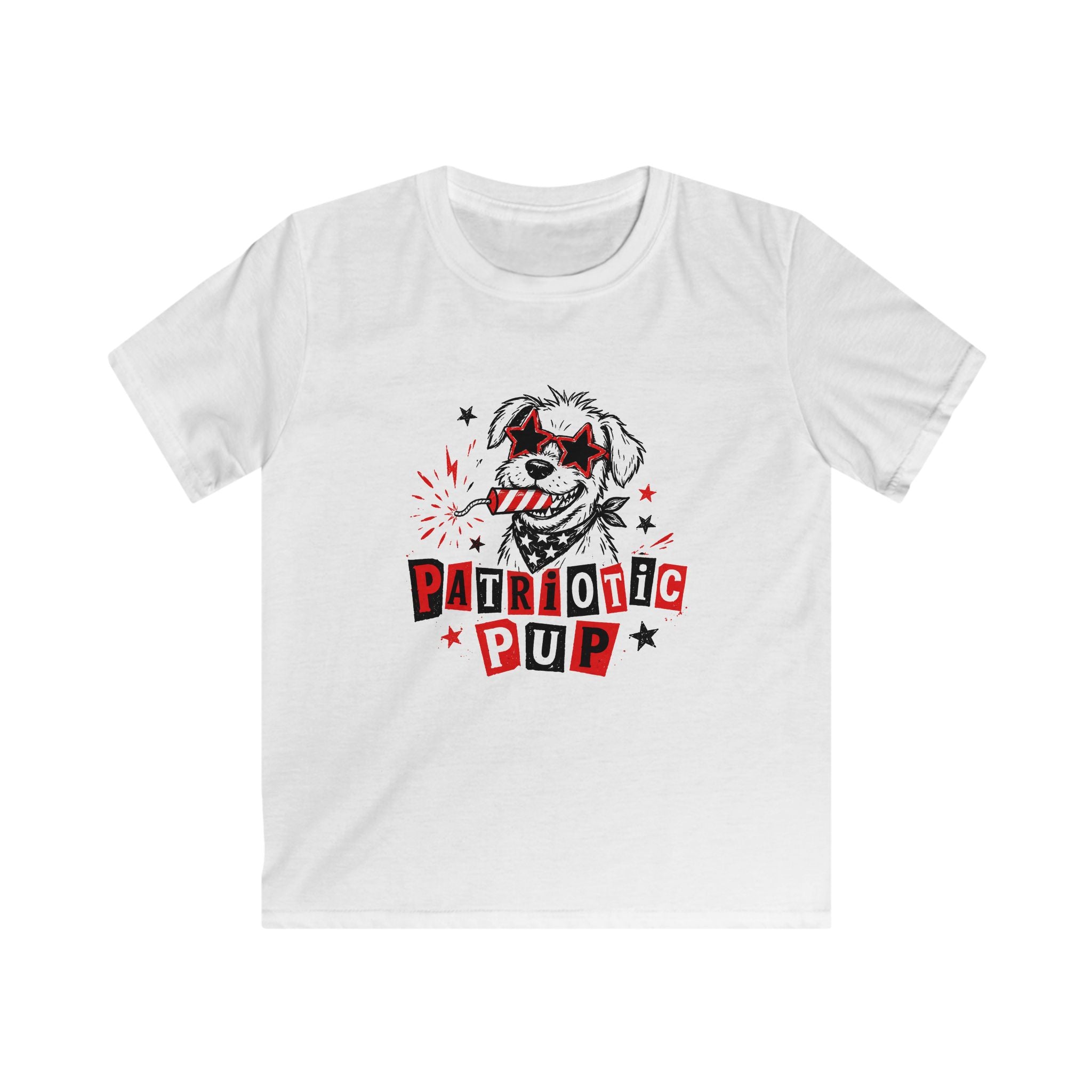 USA Patriotic Pup - Kids Tee