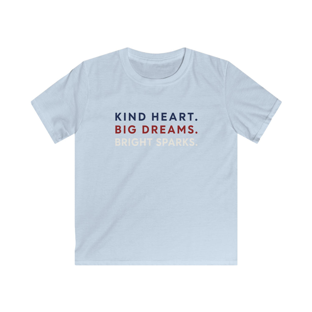 USA Heart, Dreams, Sparks - Kids Tee