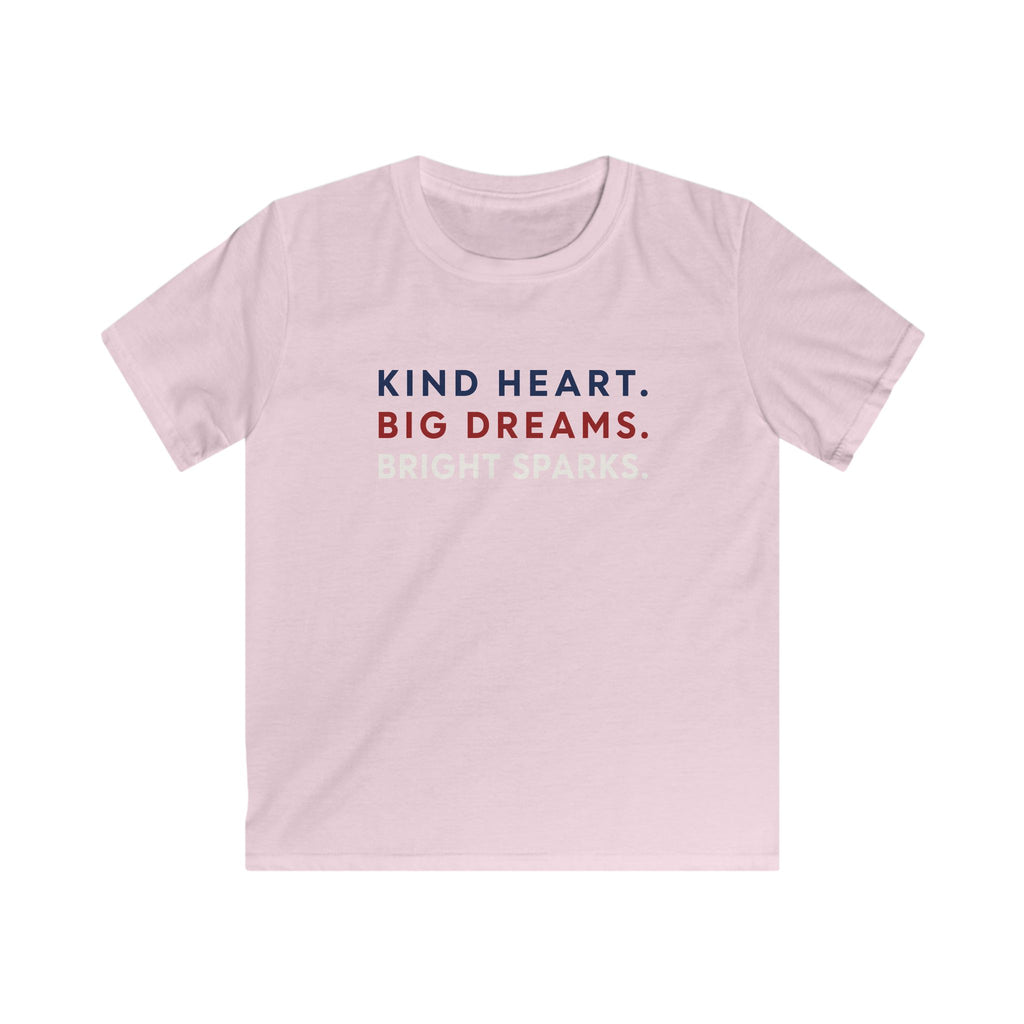 USA Heart, Dreams, Sparks - Kids Tee