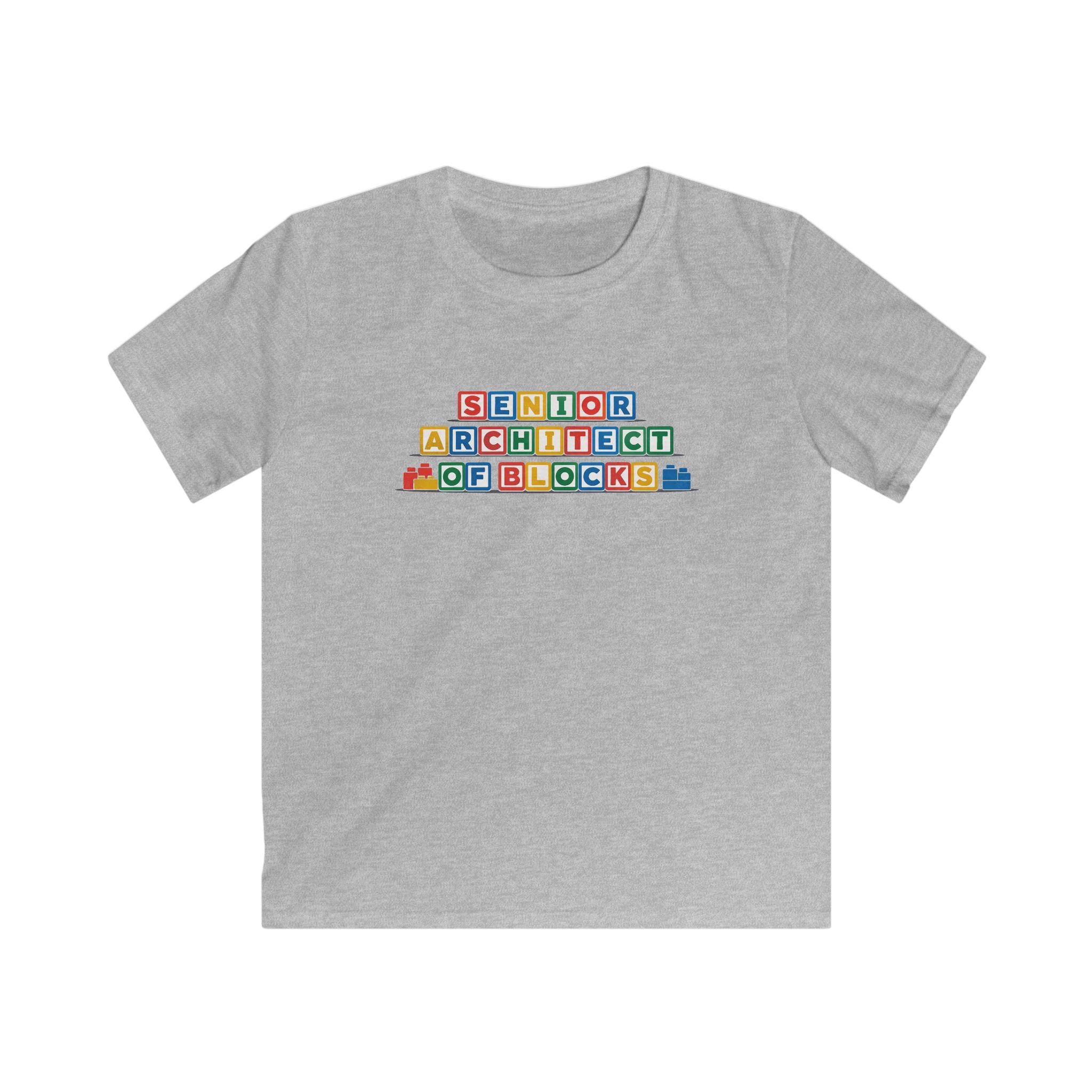 Senior Architect Of Blocks - Kids Tee