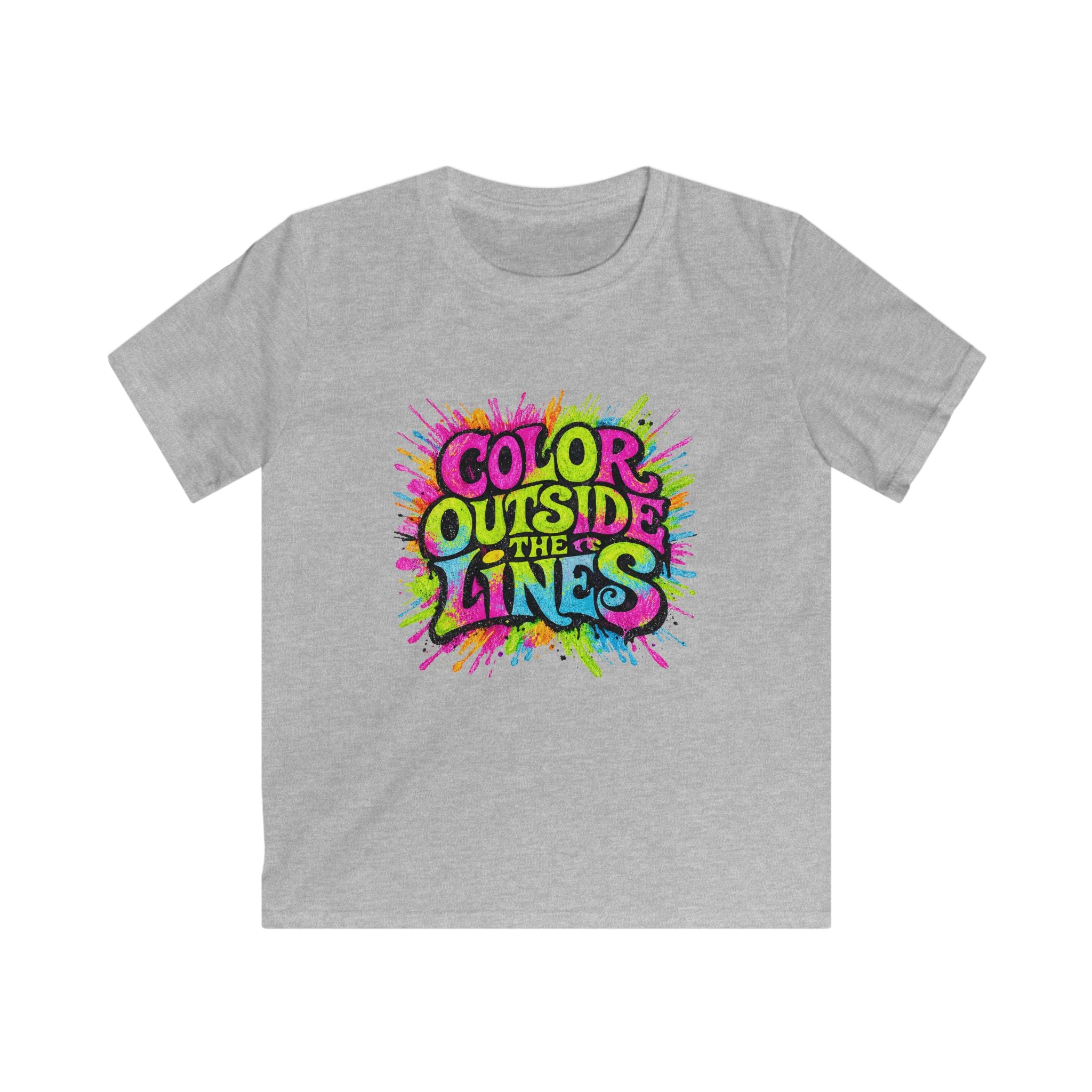Color Outside The Lines - Kids Tee