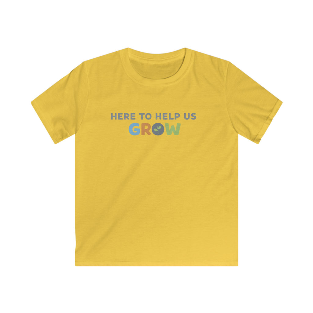 Here To Help Us Grow - Kids Tee