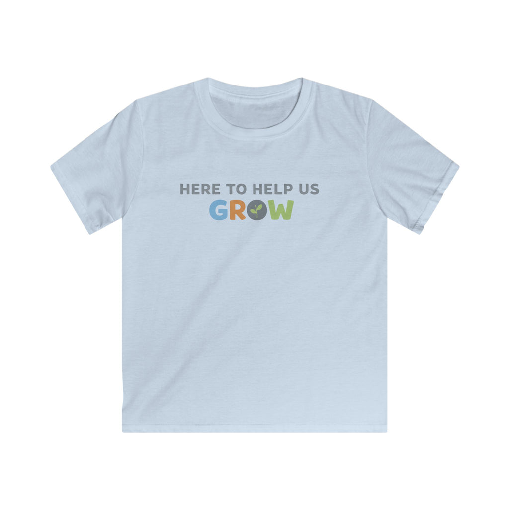 Here To Help Us Grow - Kids Tee