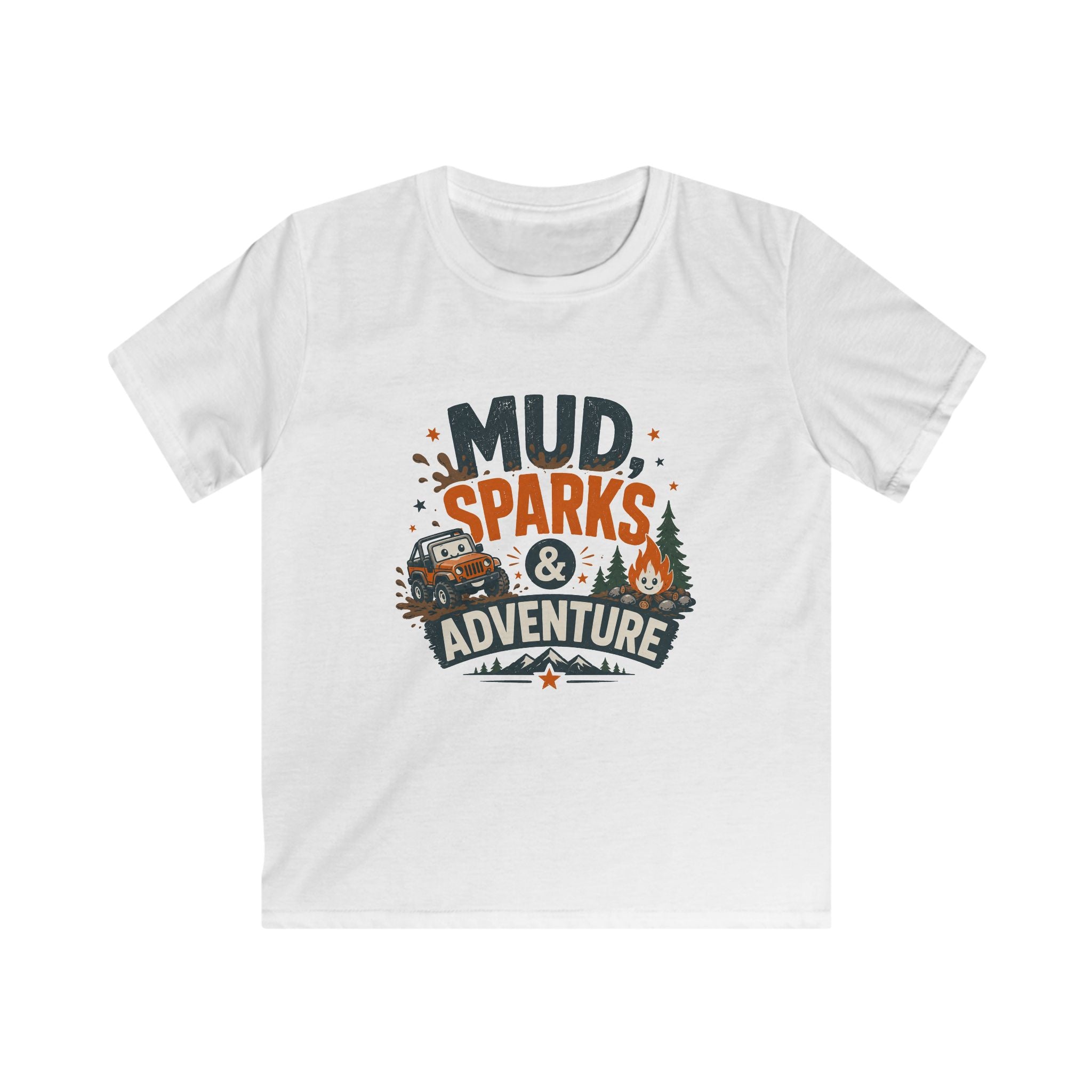 USA Mud, Sparks & Adventure - Kids Tee