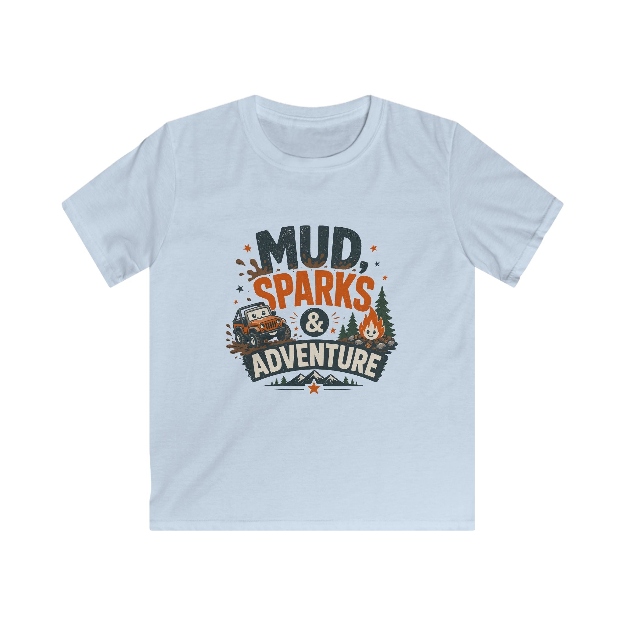 USA Mud, Sparks & Adventure - Kids Tee