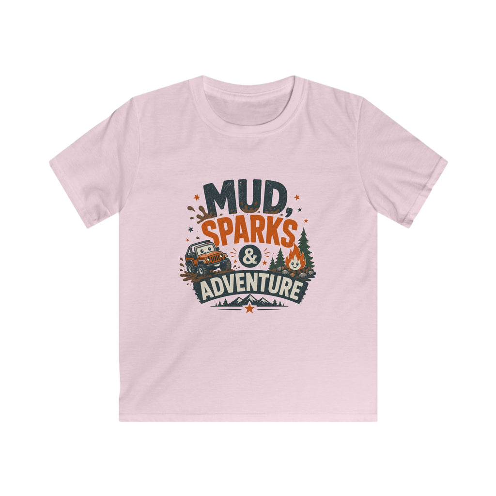 USA Mud, Sparks & Adventure - Kids Tee