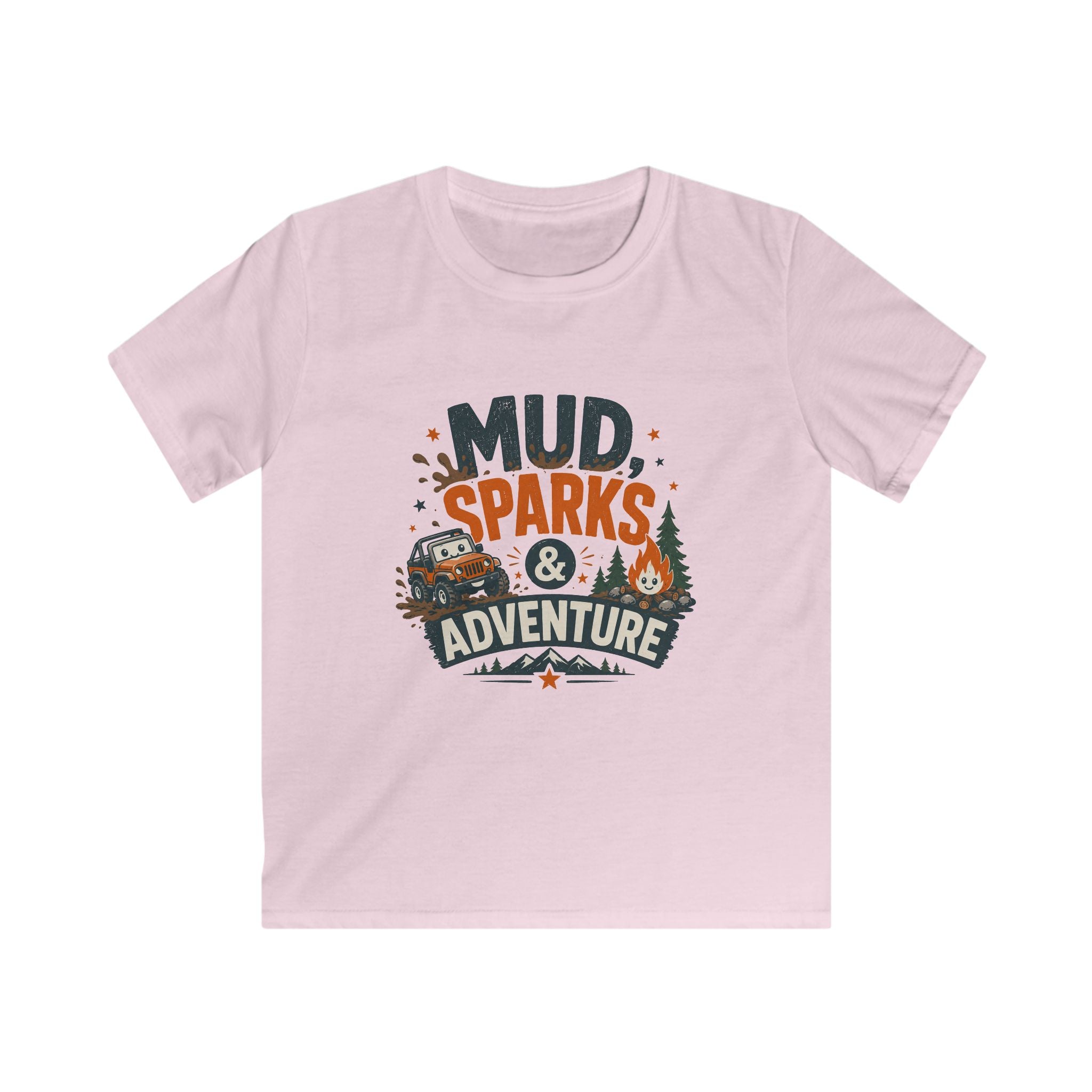 USA Mud, Sparks & Adventure - Kids Tee