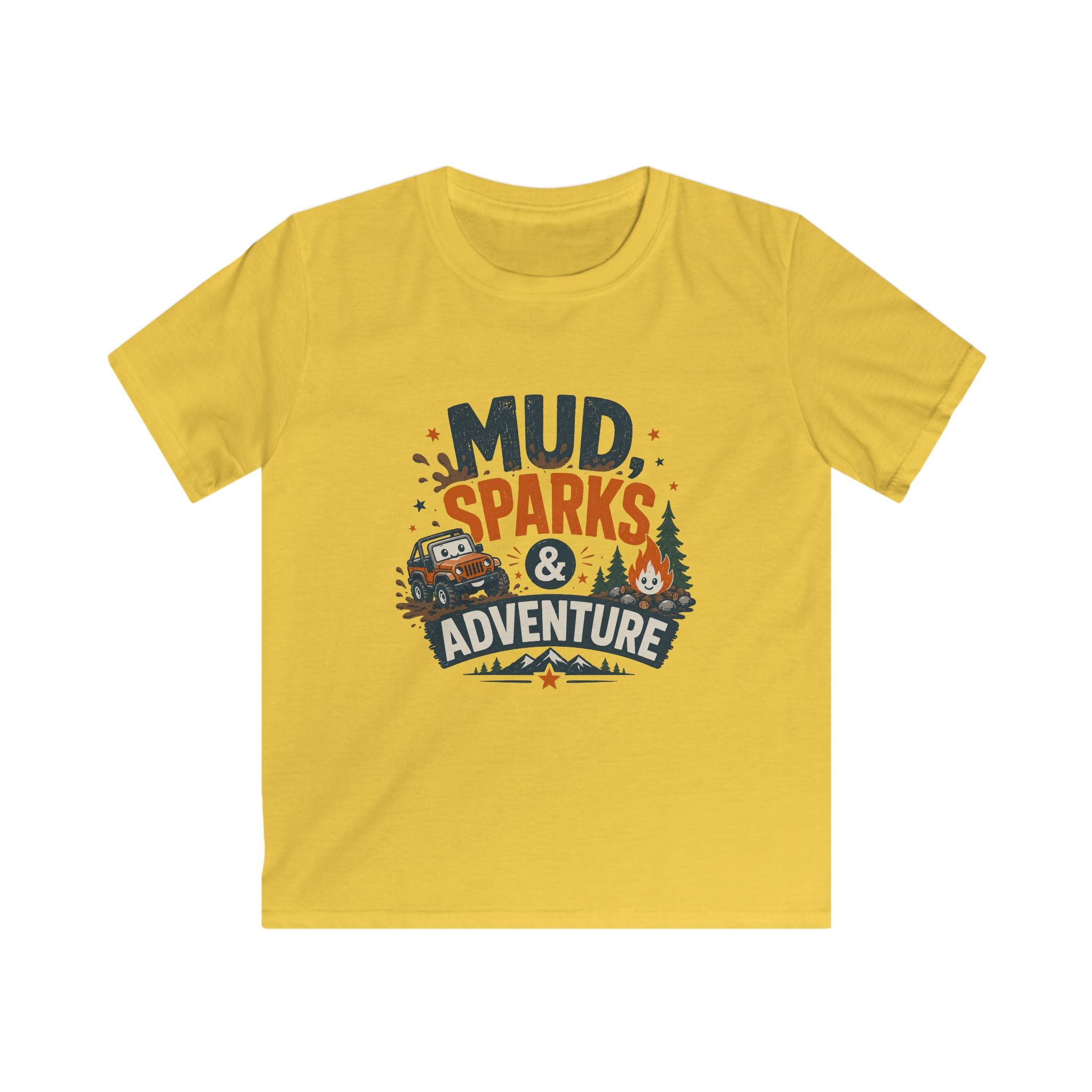 USA Mud, Sparks & Adventure - Kids Tee