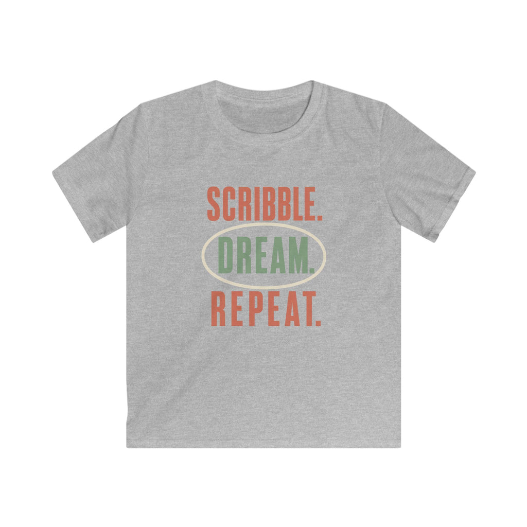 Scribble. Dream. Repeat. - Kids Tee