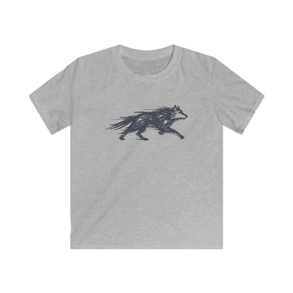 The Running Wolf - Kids Tee