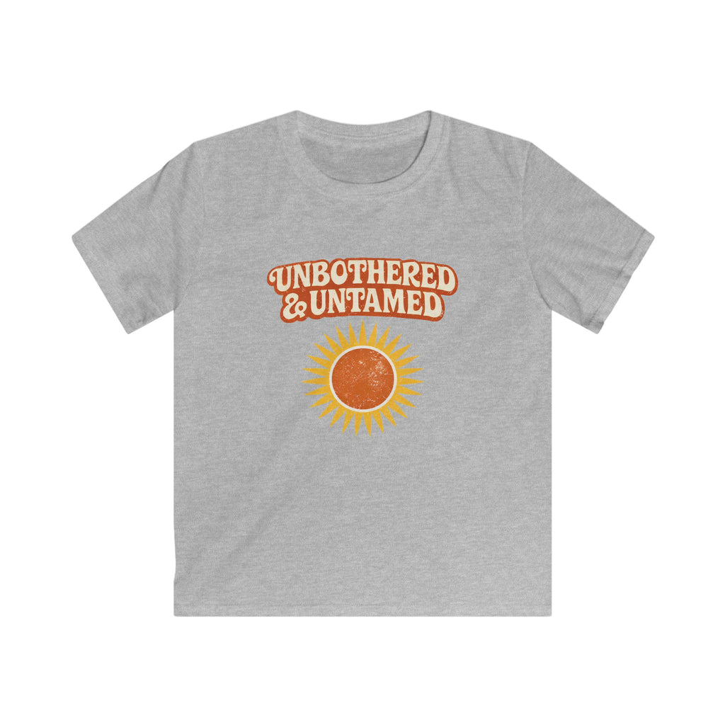 Unbothered & Untamed - Kids Tee
