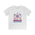 USA Level Up The Fourth - Kids Tee