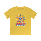 USA Level Up The Fourth - Kids Tee