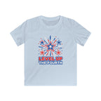 USA Level Up The Fourth - Kids Tee