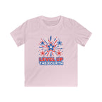 USA Level Up The Fourth - Kids Tee