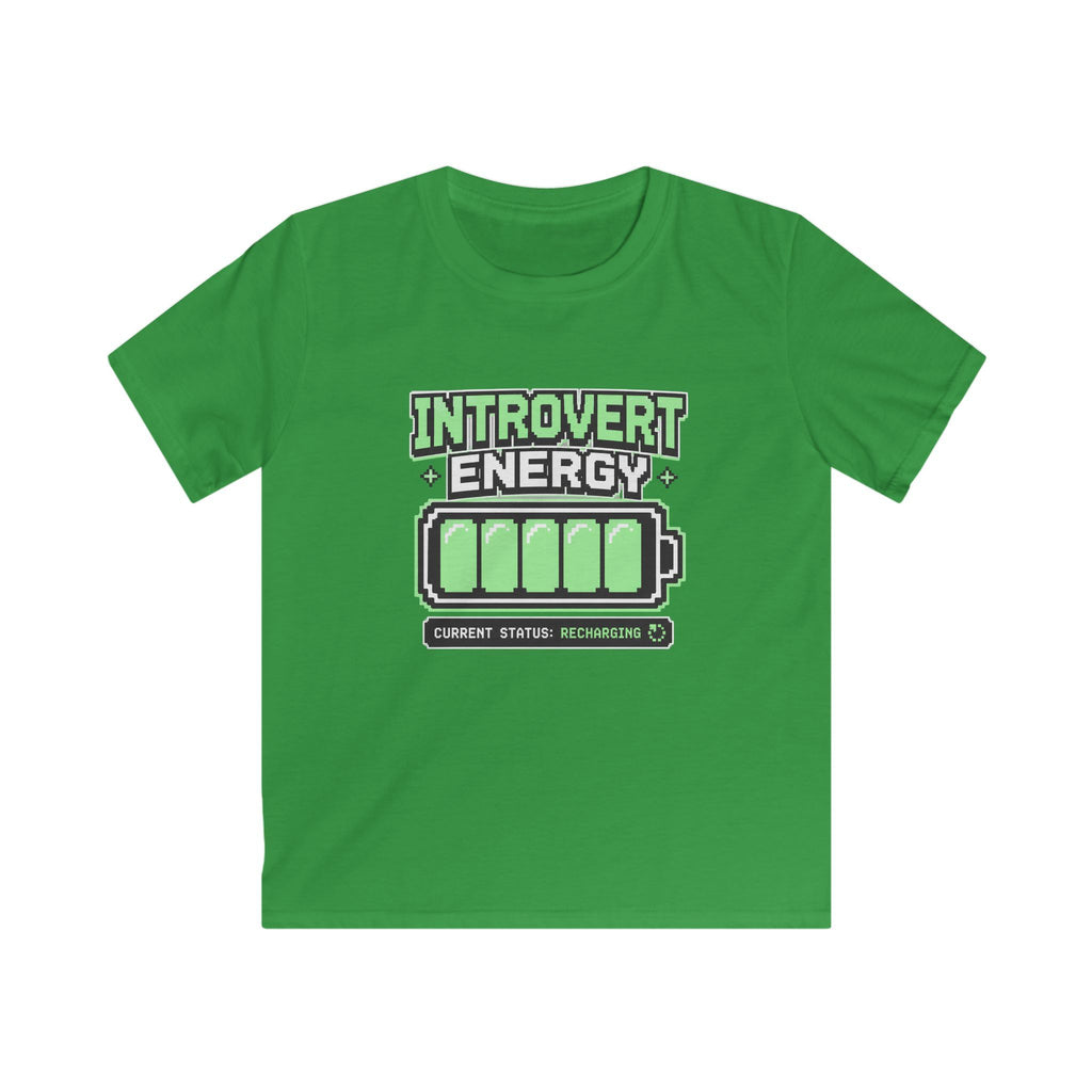 Introvert Energy Battery - Kids Tee
