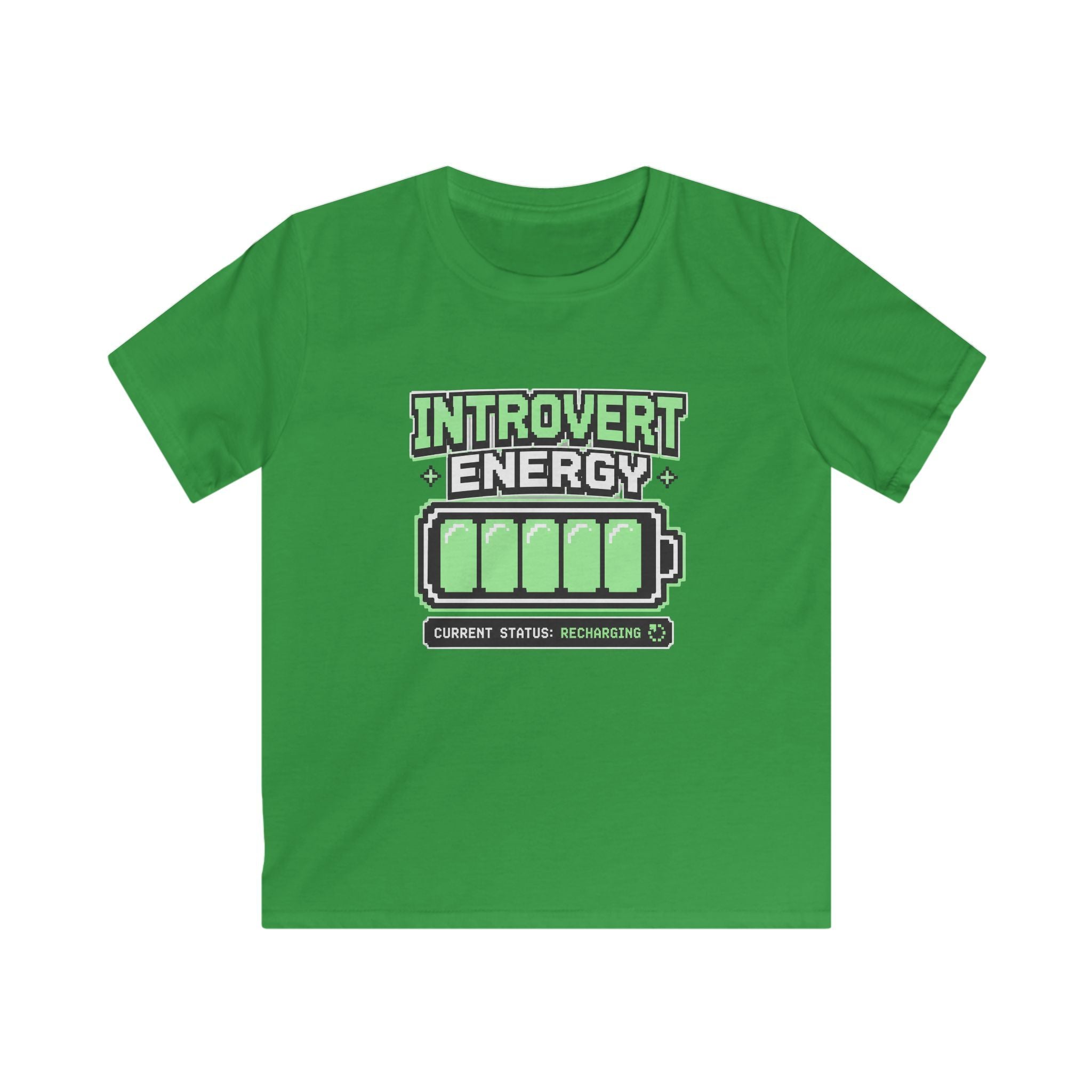 Introvert Energy Battery - Kids Tee