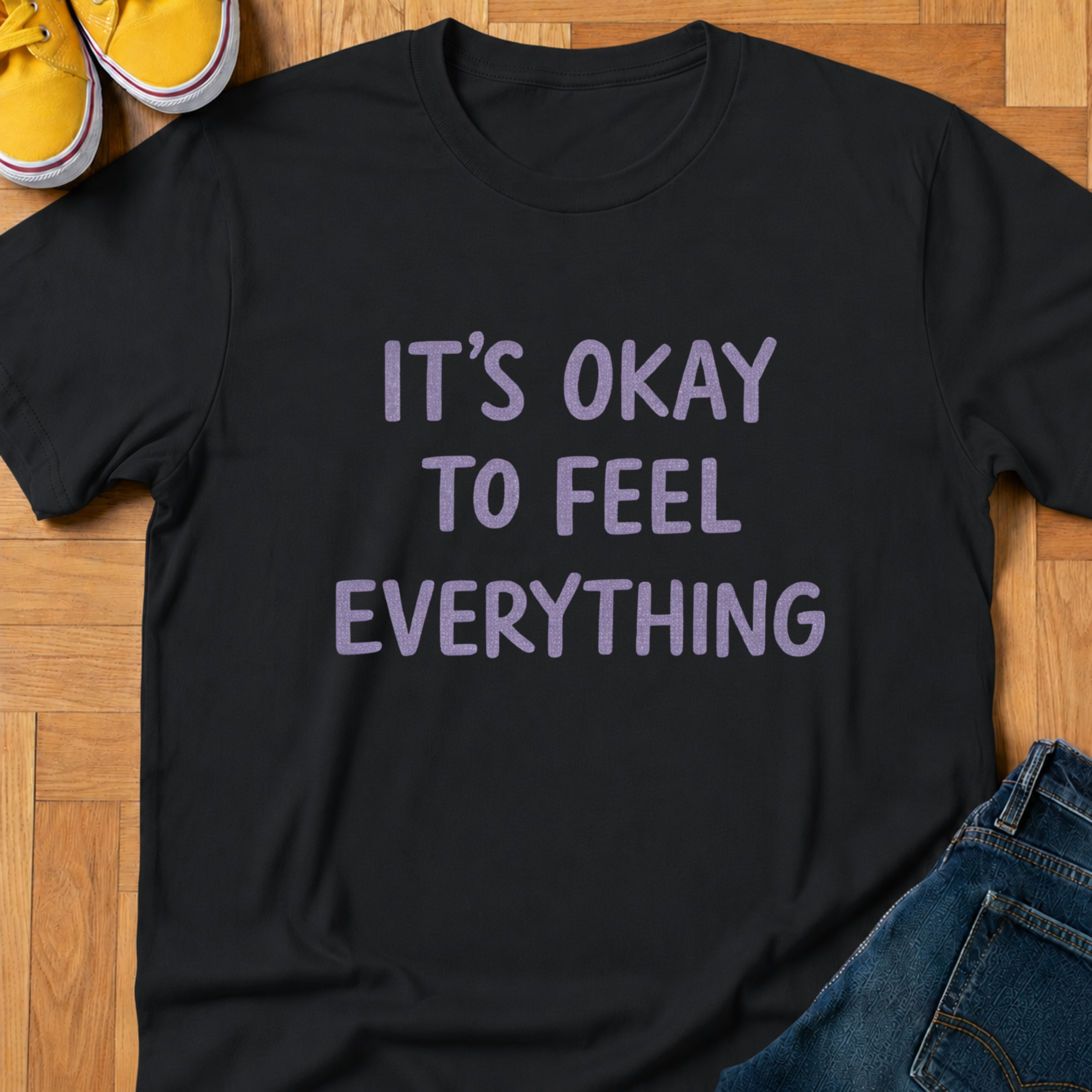 It's Okay To Feel Everything - Kids Tee