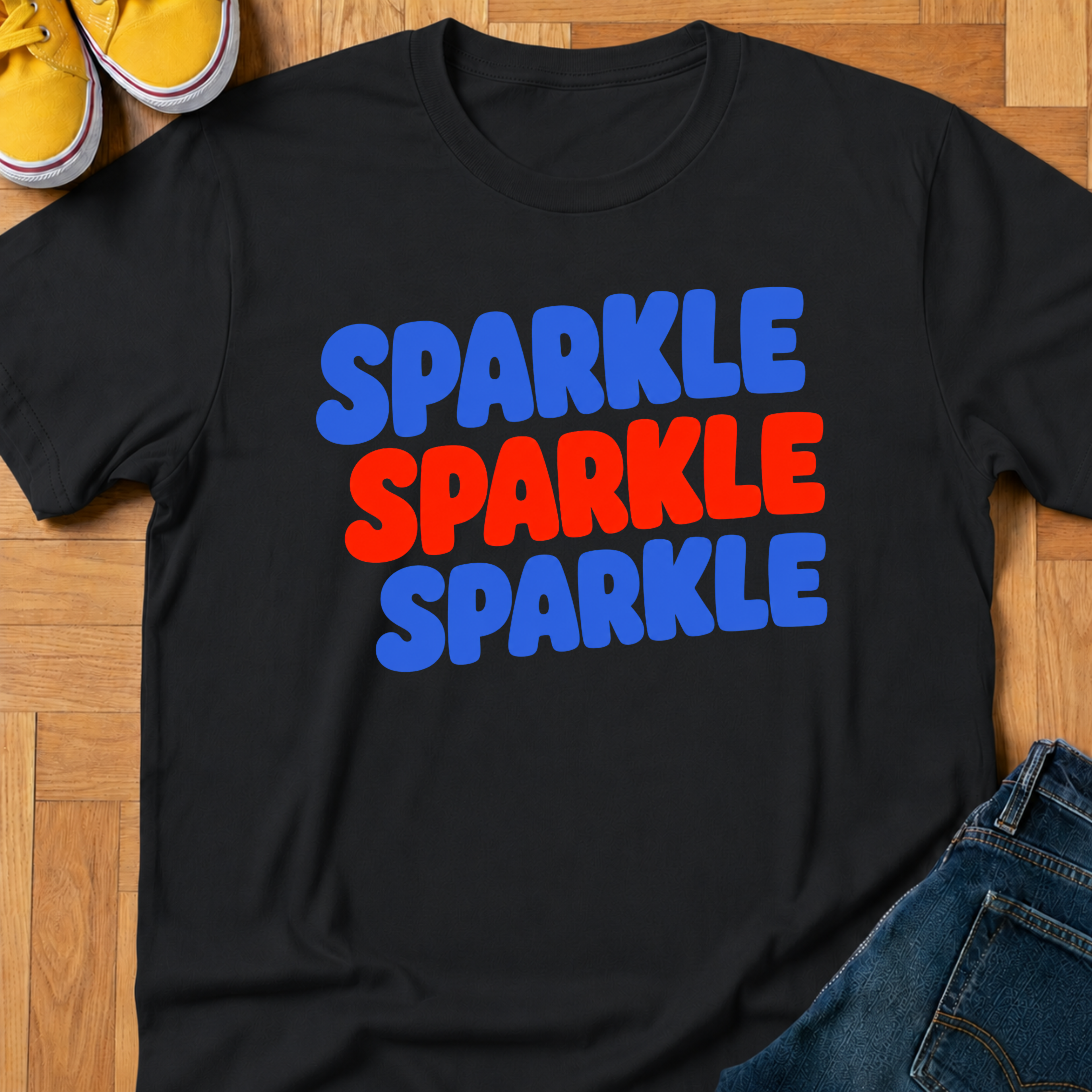 USA Sparkle - Kids Tee