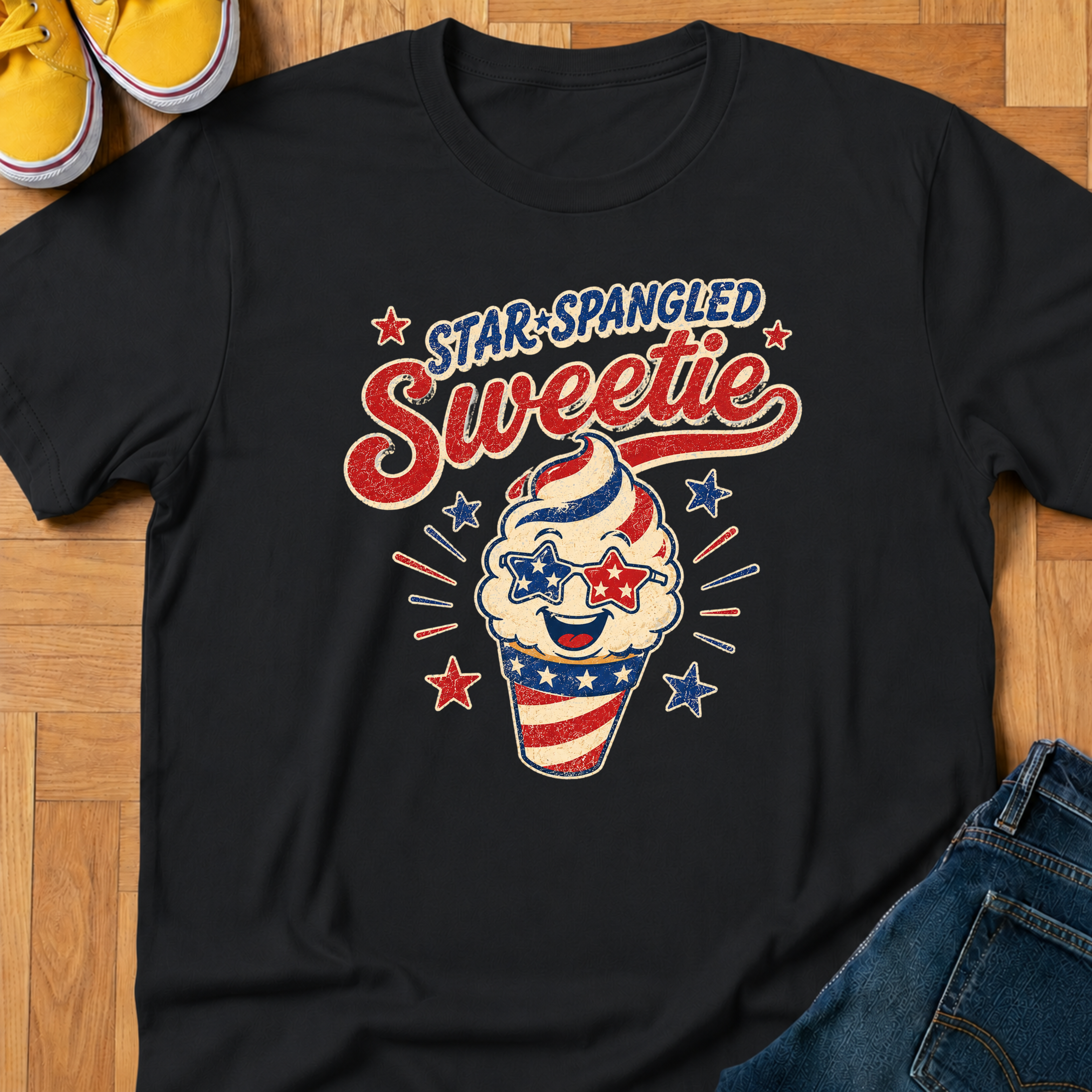 USA Star-Spangled Sweetie - Kids Tee