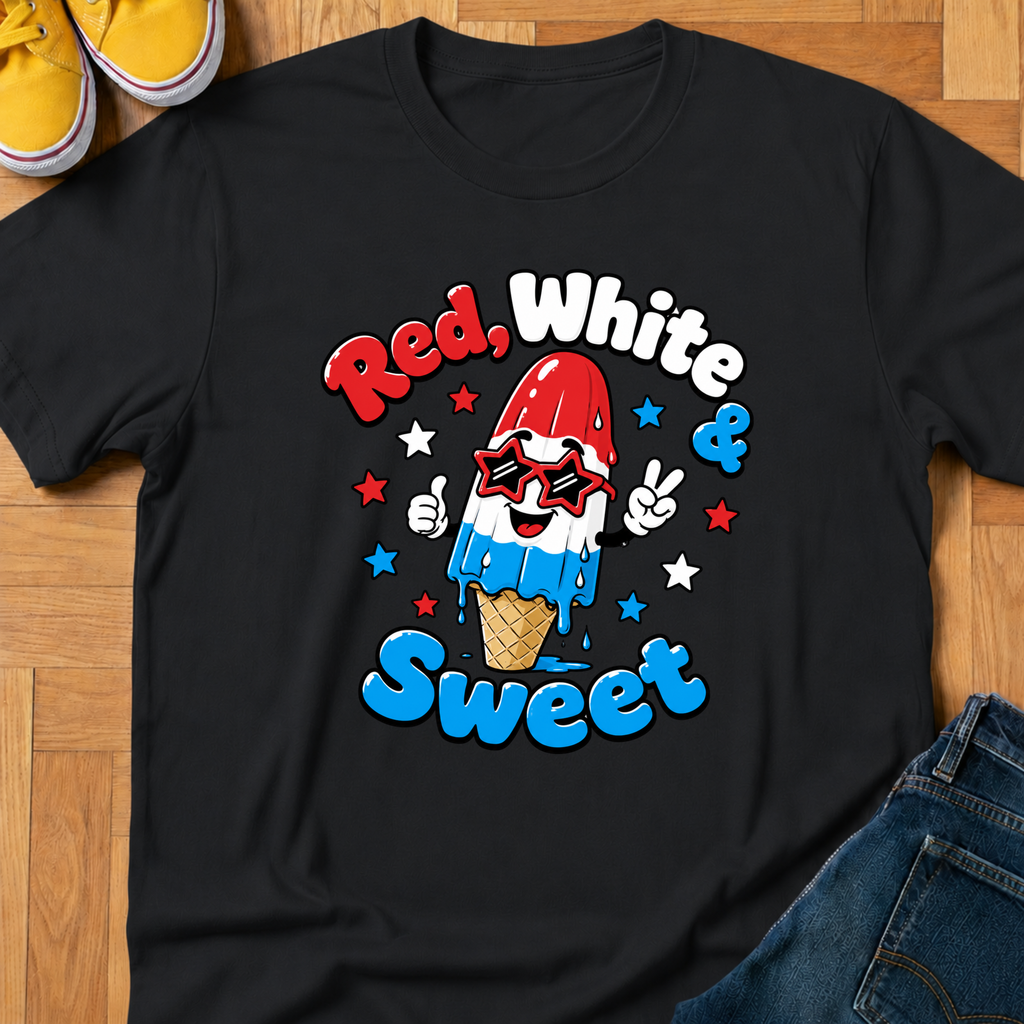 USA Red, White & Sweet - Kids Tee