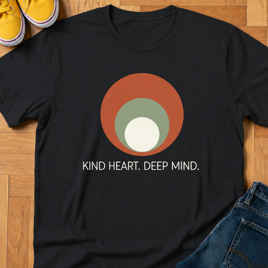 Kind Heart. Deep Mind. - Kids Tee
