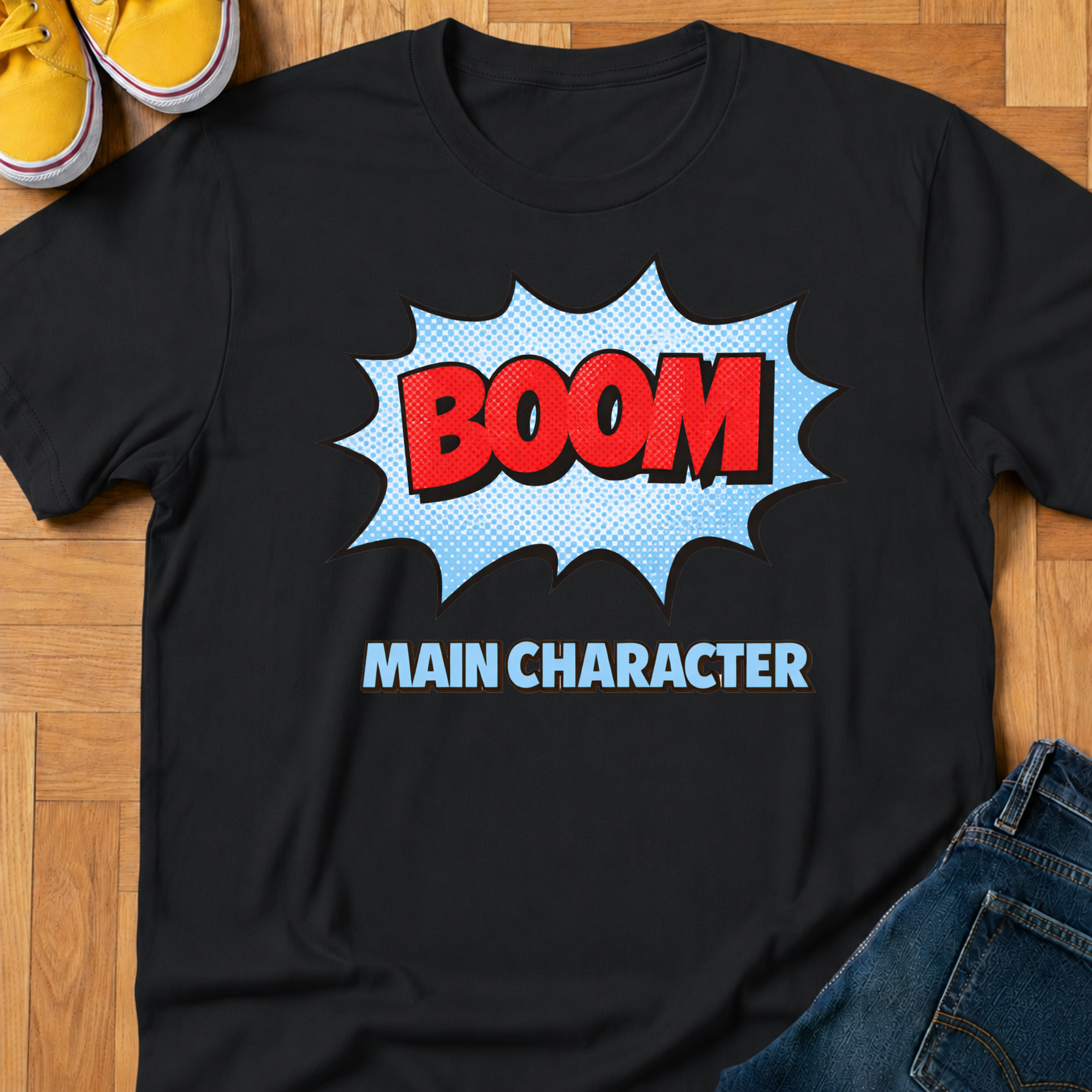 Boom Main Character - Kids Tee