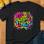 Color Outside The Lines - Kids Tee