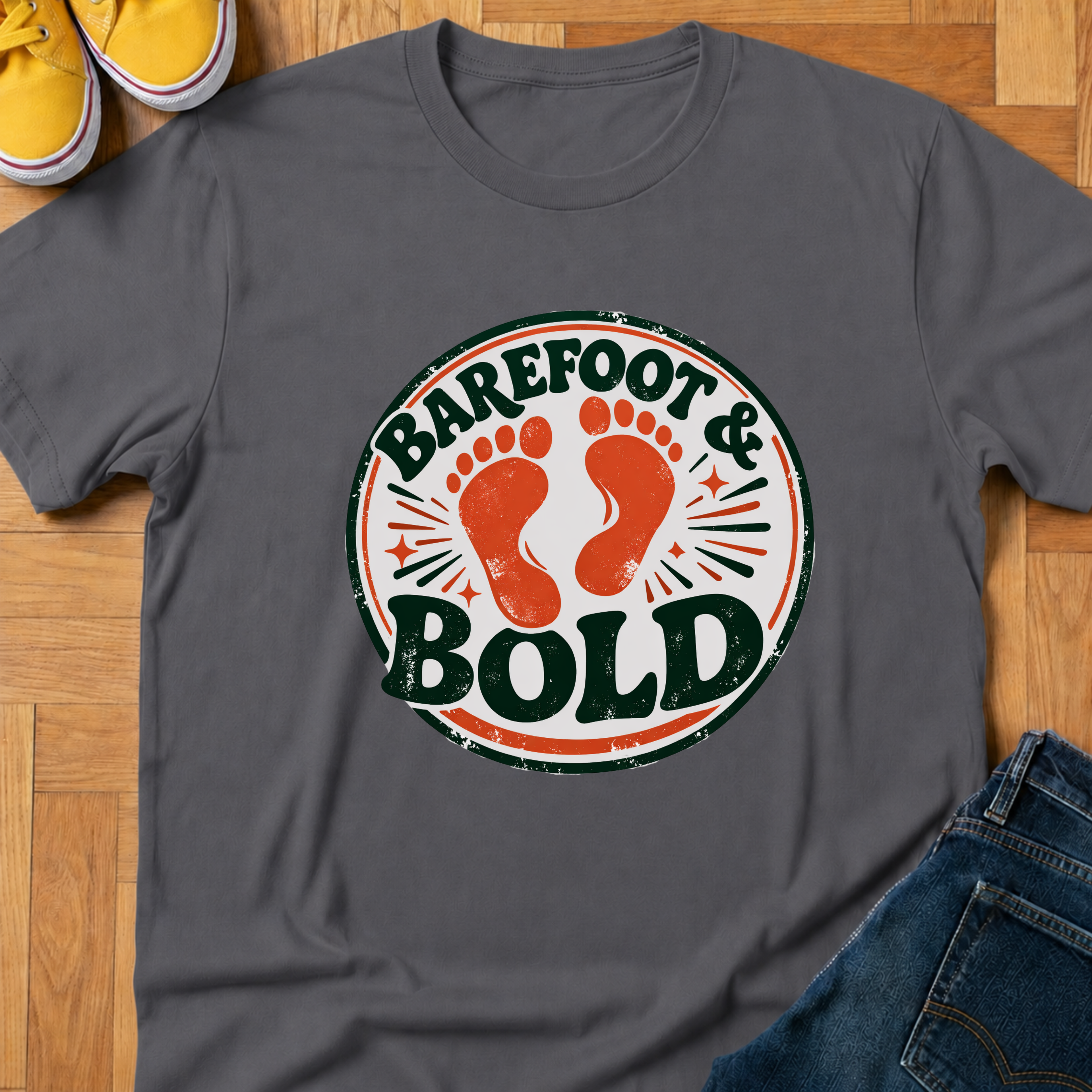 Barefoot & Bold - Kids Tee