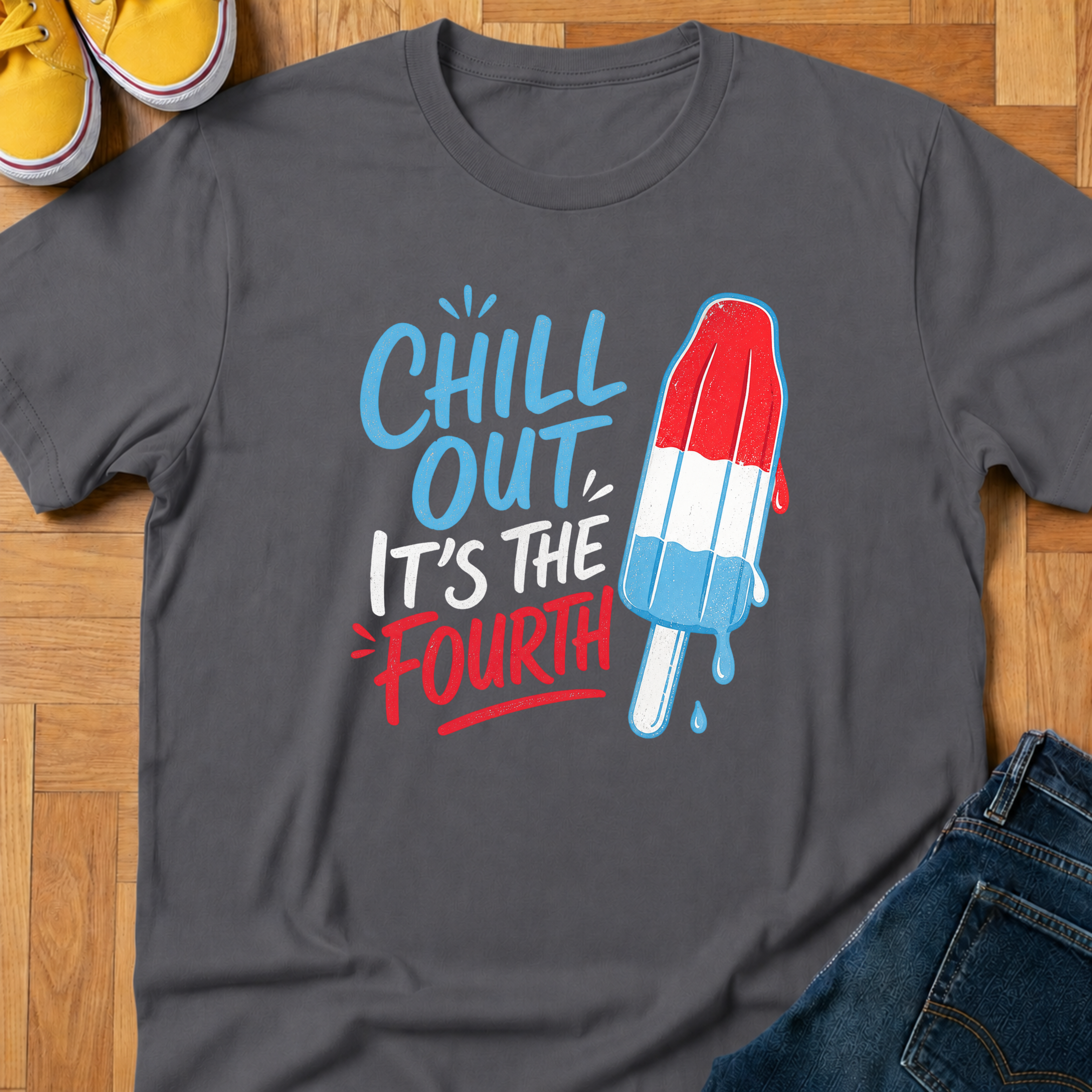 USA Chill Out It's The Fourth - Kids Tee