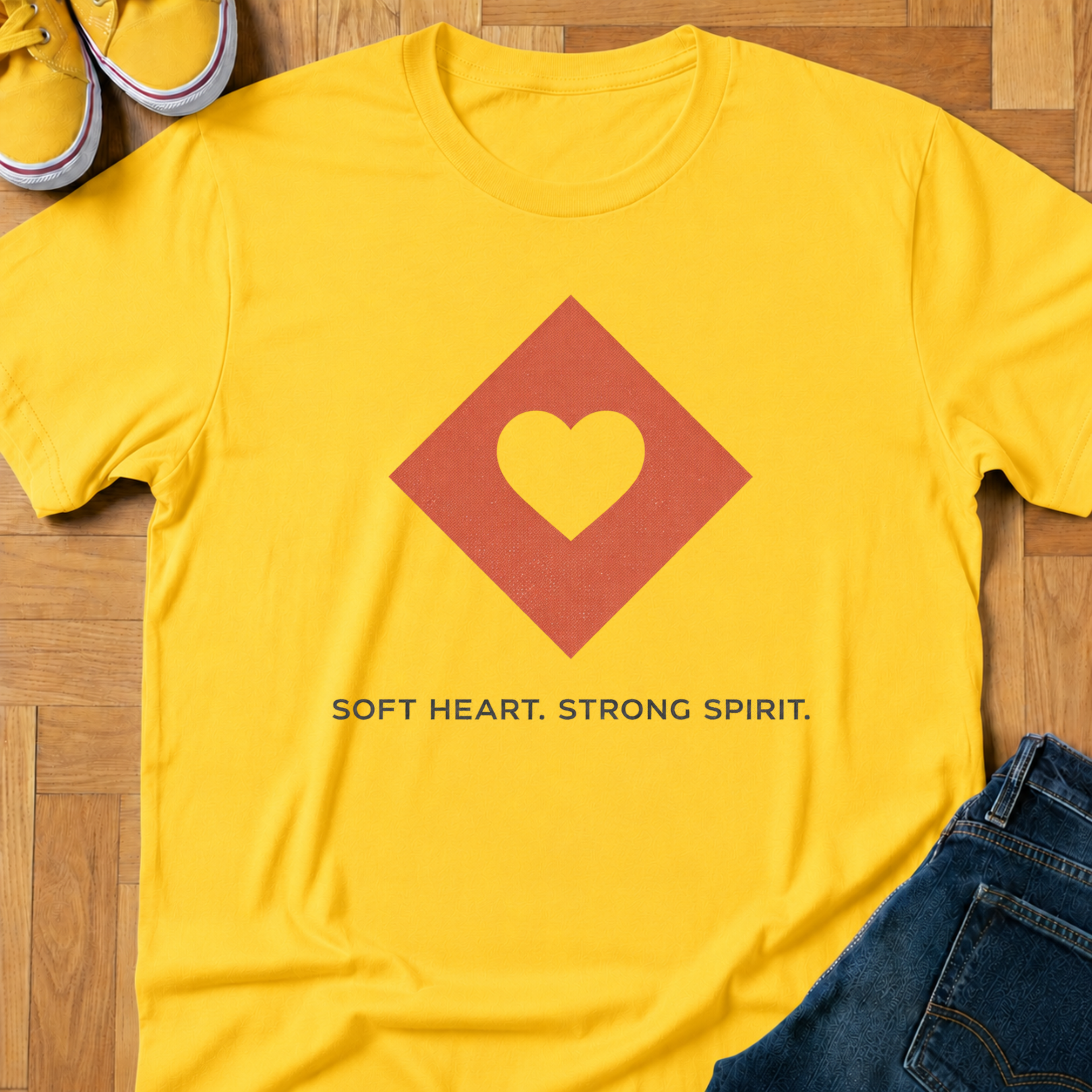 Soft Heart. Strong Spirit. - Kids Tee