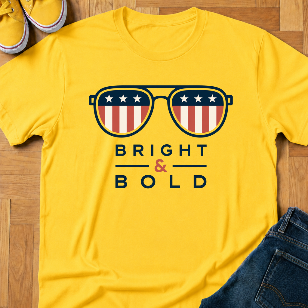 USA Bright & Bold 1 - Kids Tee