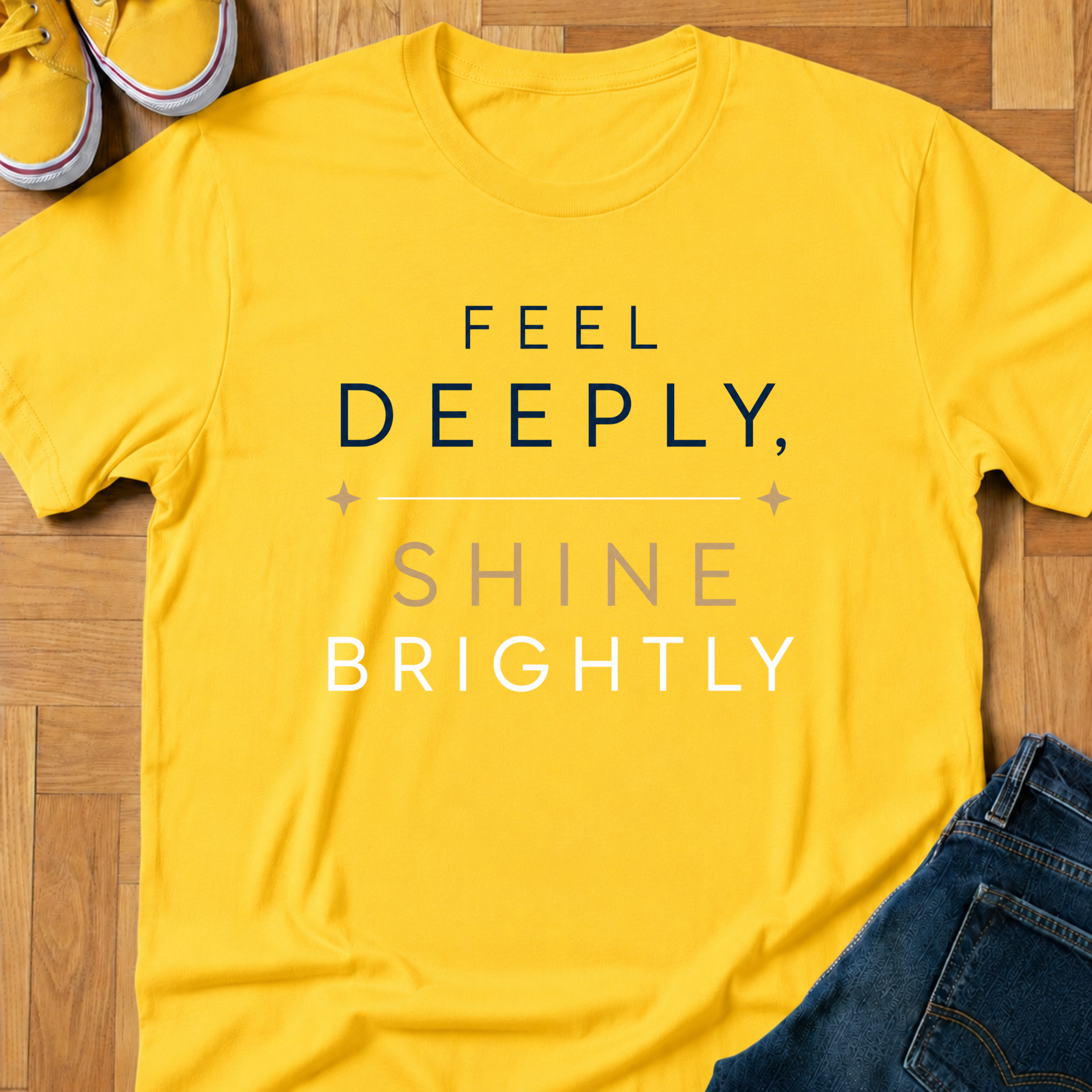 USA Feel Deeply, Shine Brightly - Kids Tee