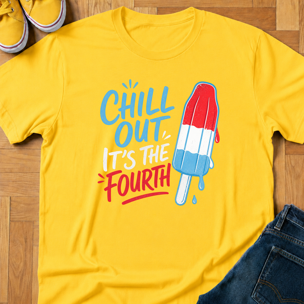 USA Chill Out It's The Fourth - Kids Tee