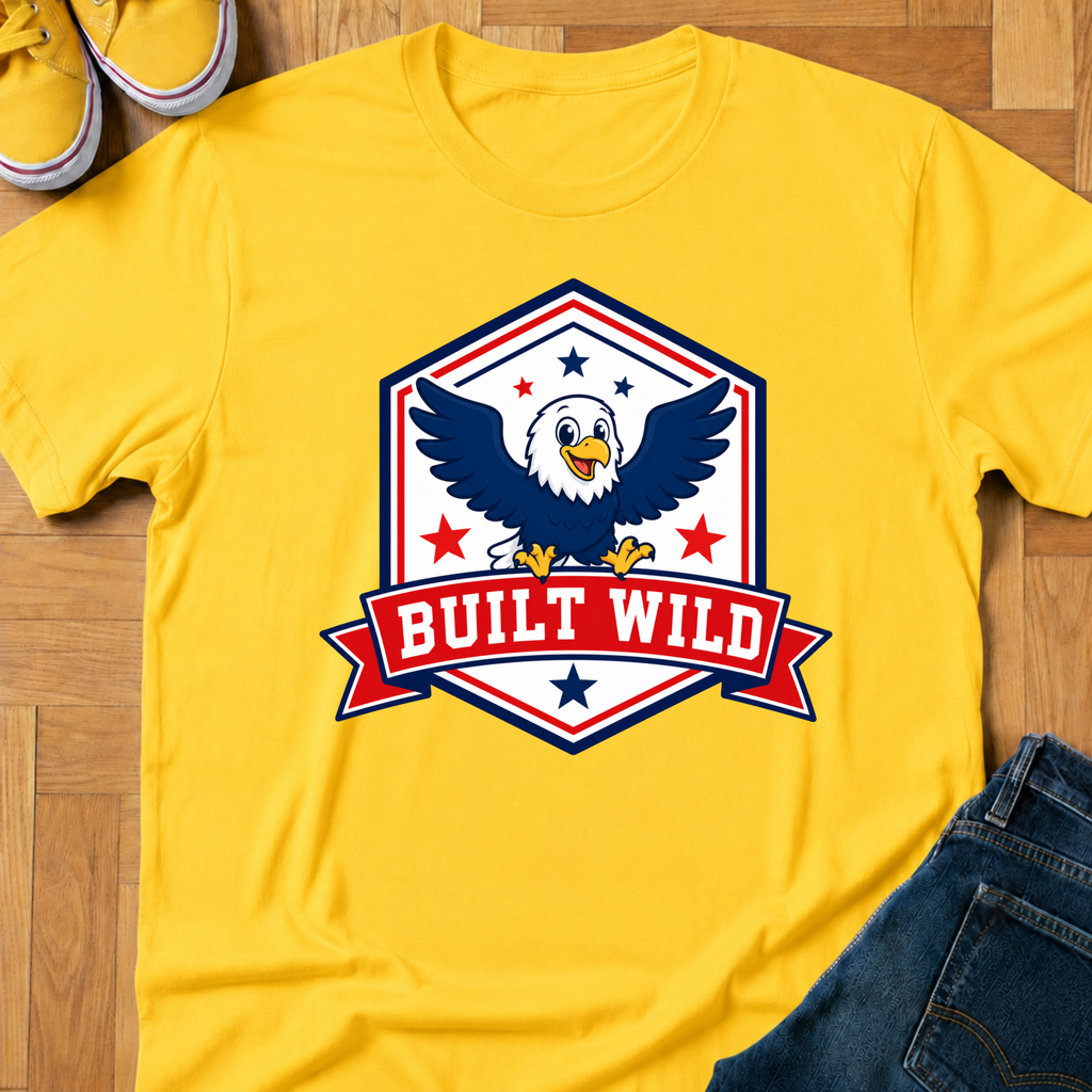 USA Built Wild - Kids Tee