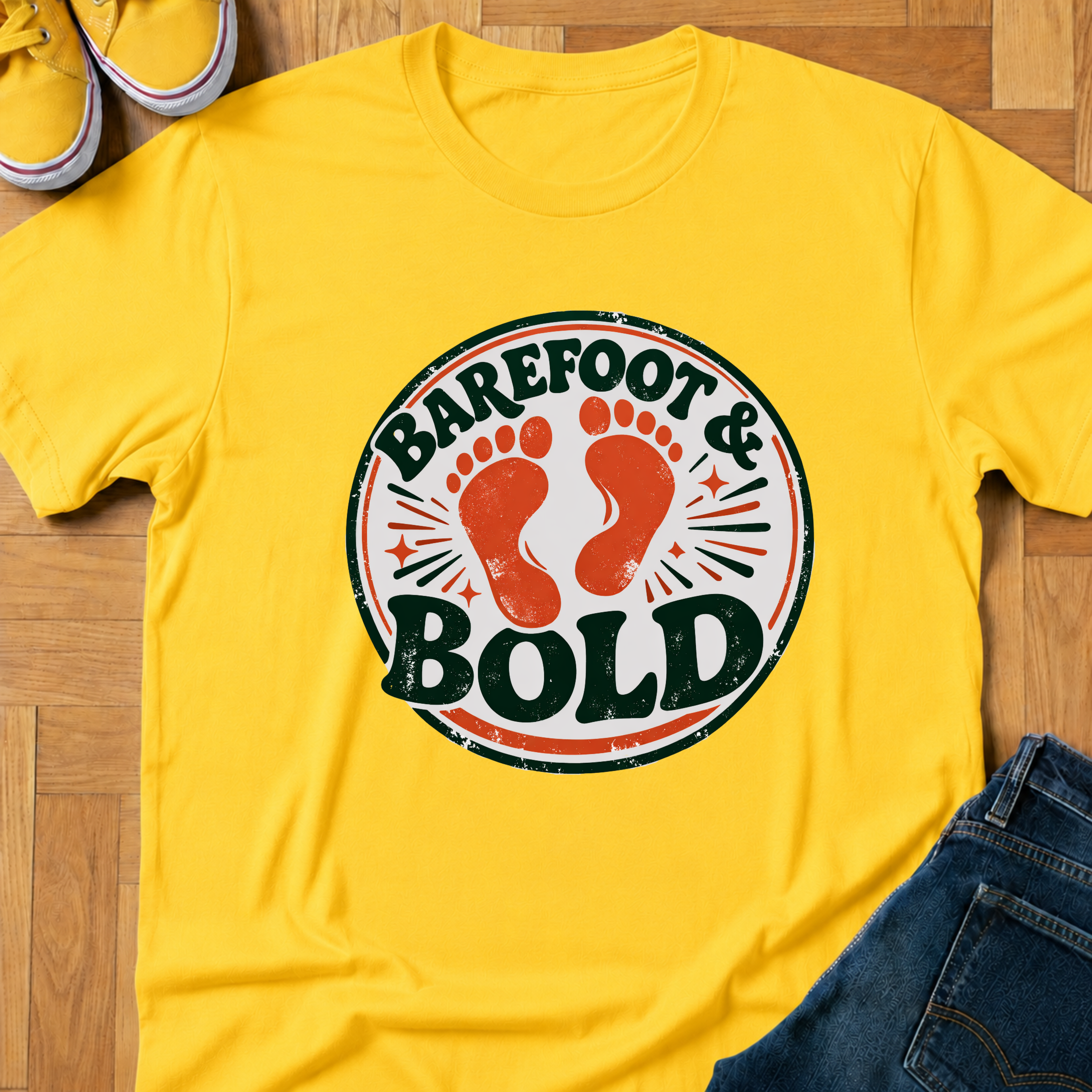 Barefoot & Bold - Kids Tee