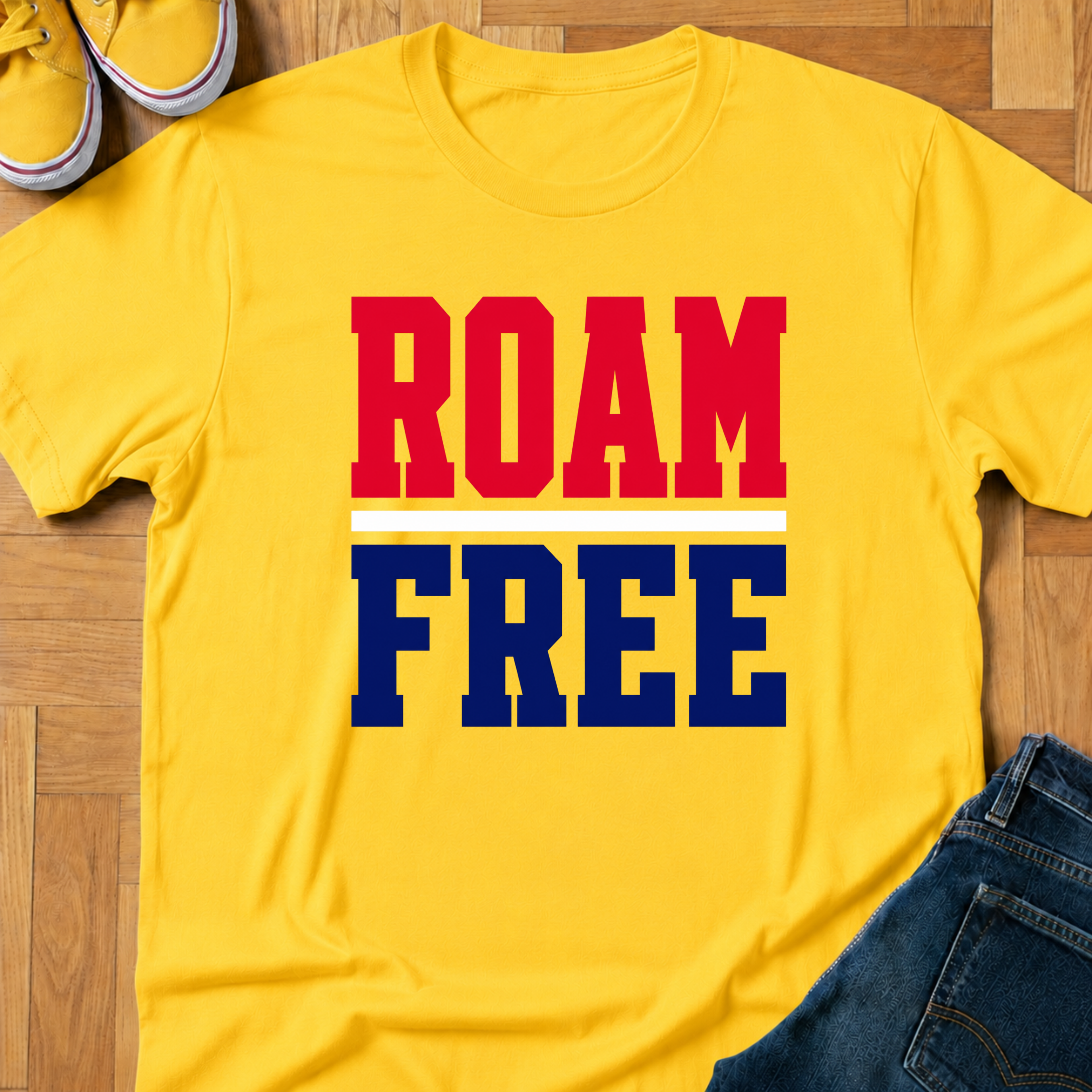 USA Roam Free - Kids Tee