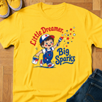 USA Little Dreamer, Big Sparks (Hat) - Kids Tee