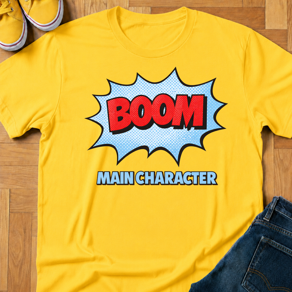 Boom Main Character - Kids Tee