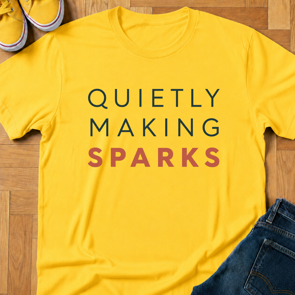 USA Quietly Making Sparks - Kids Tee