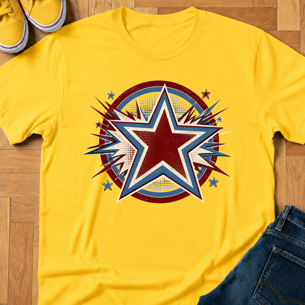 USA Superhero Star - Kids Tee