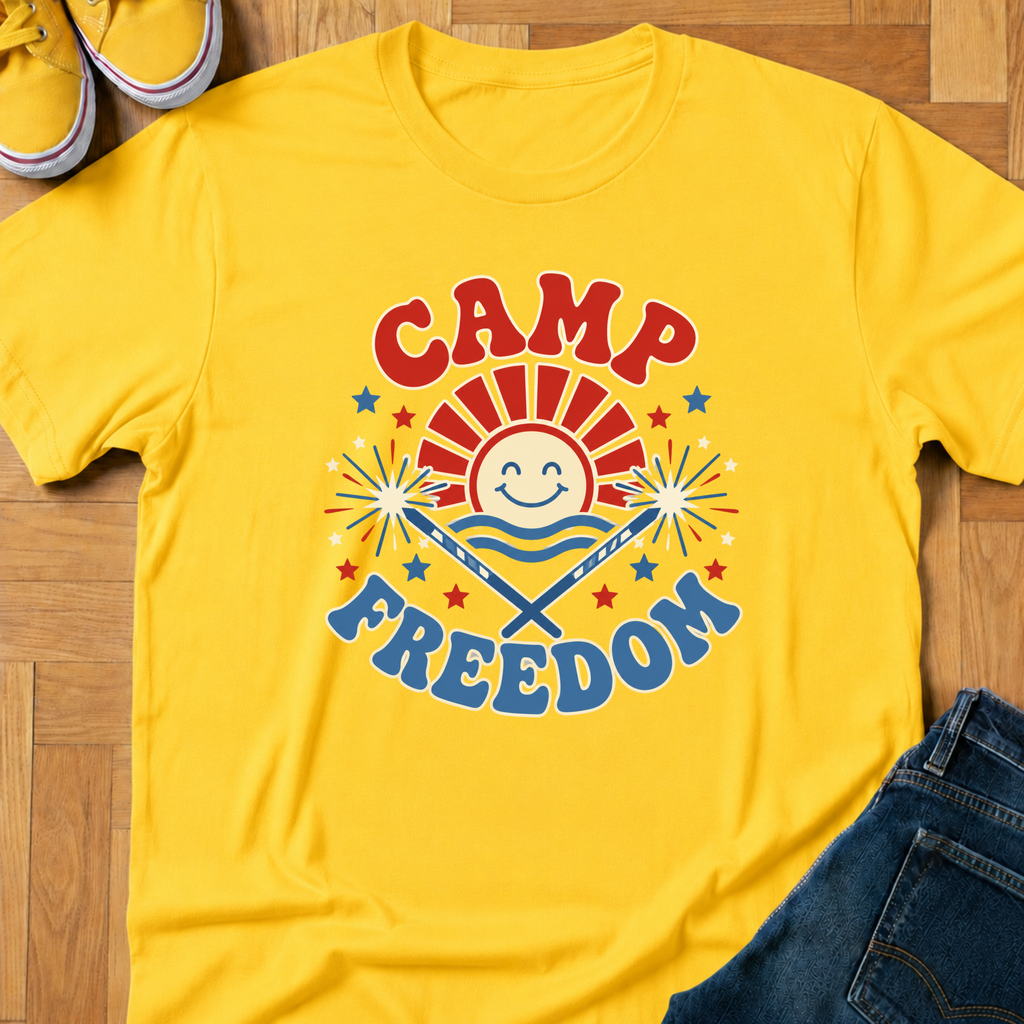 USA Camp Freedom - Kids Tee