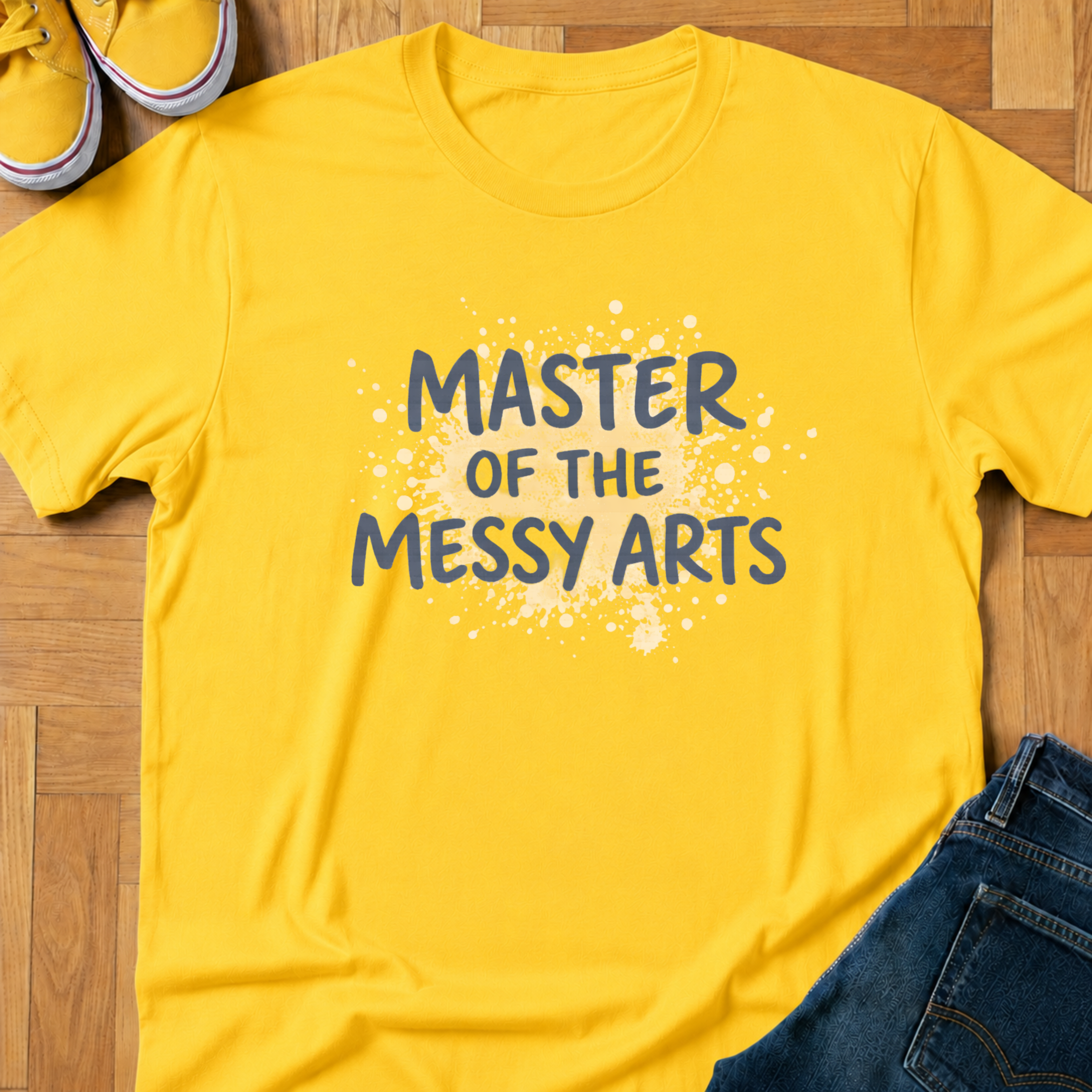 Master Of The Messy Arts - Kids Tee