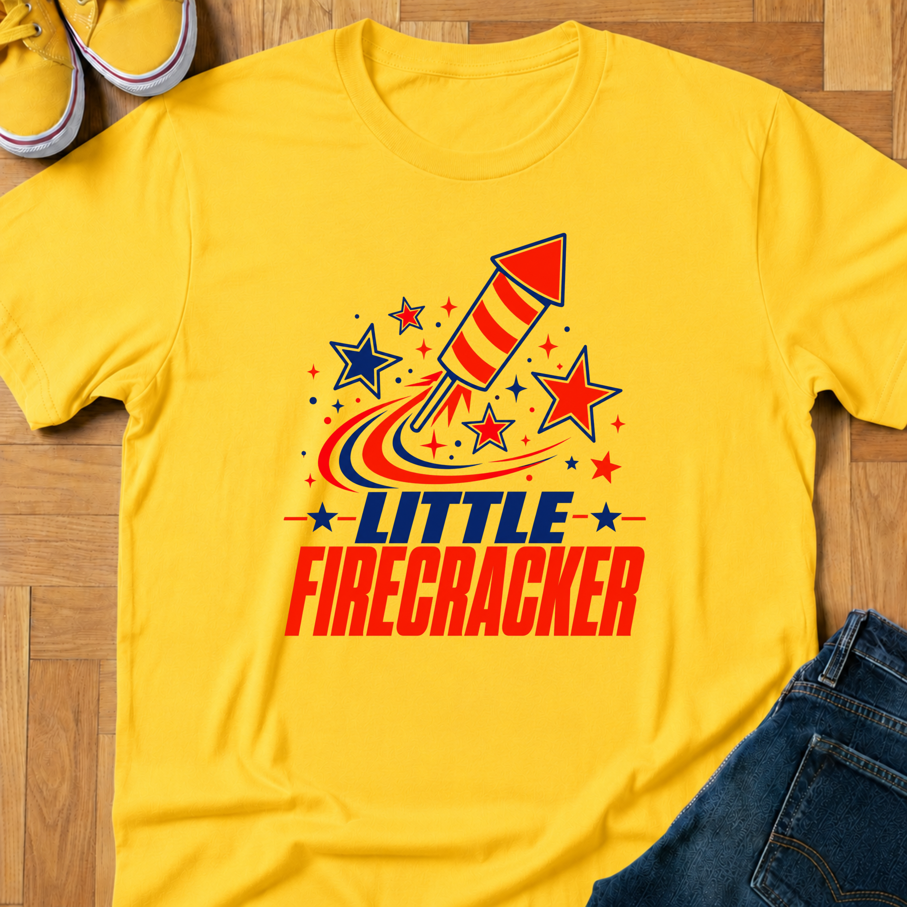USA Little Firecracker 2 - Kids Tee