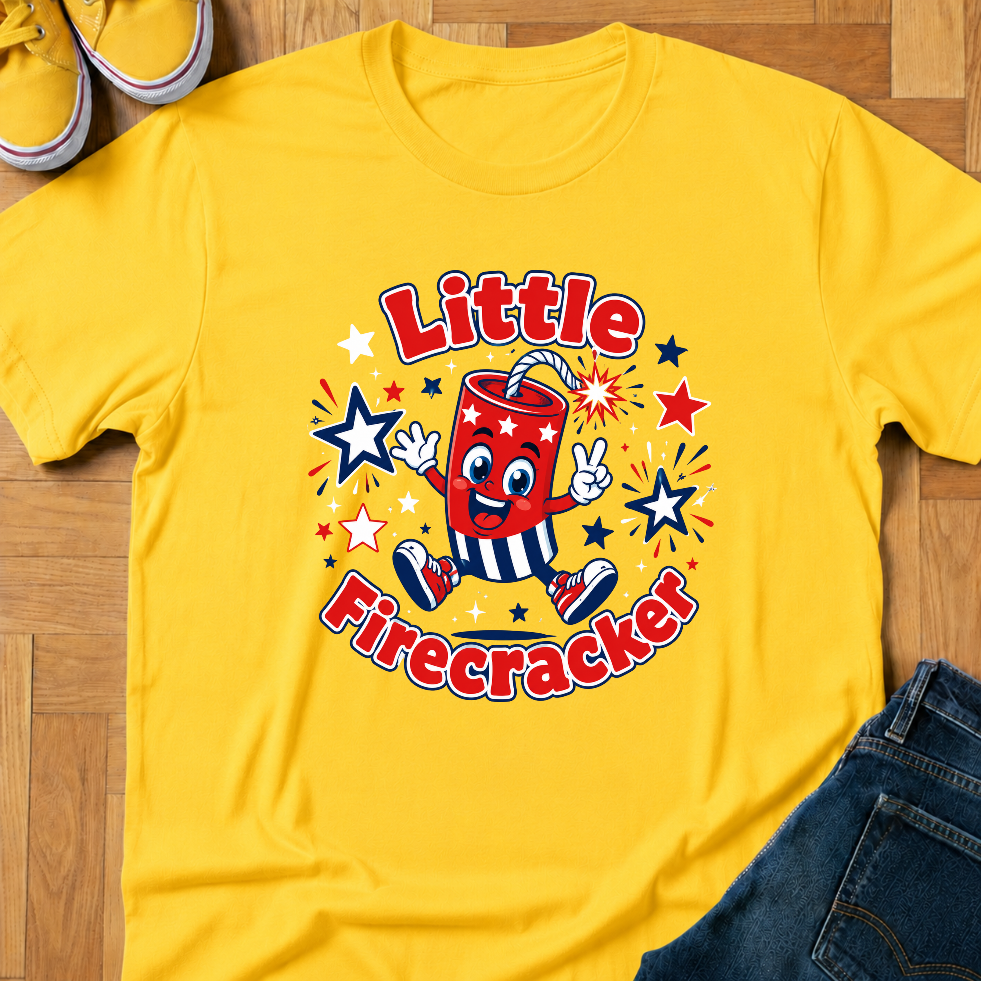 USA Little Firecracker 1 - Kids Tee